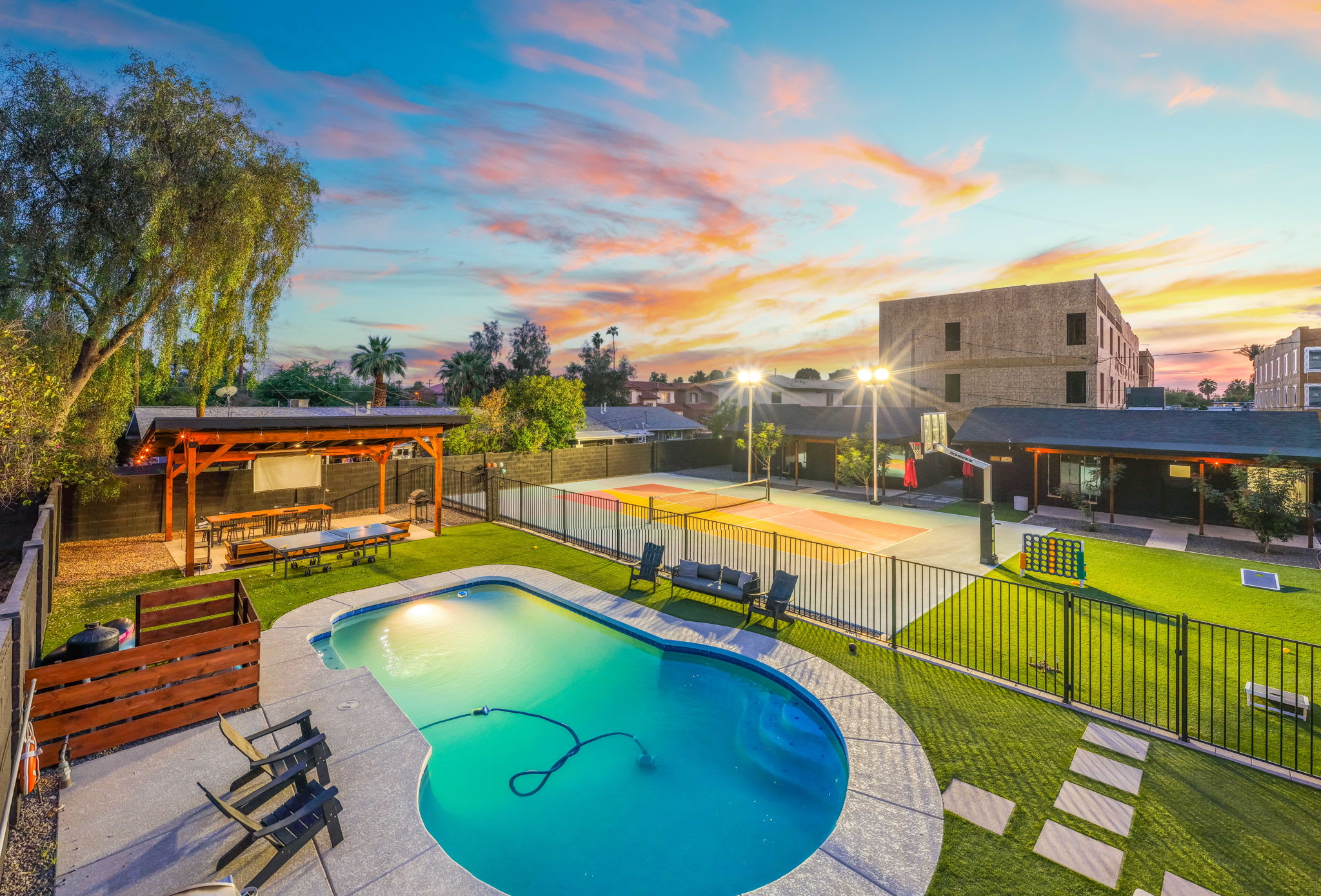 Shared fun Pickleball, Theater & Pool | DT Phoenix — Phoenix, AZ — vacation rental