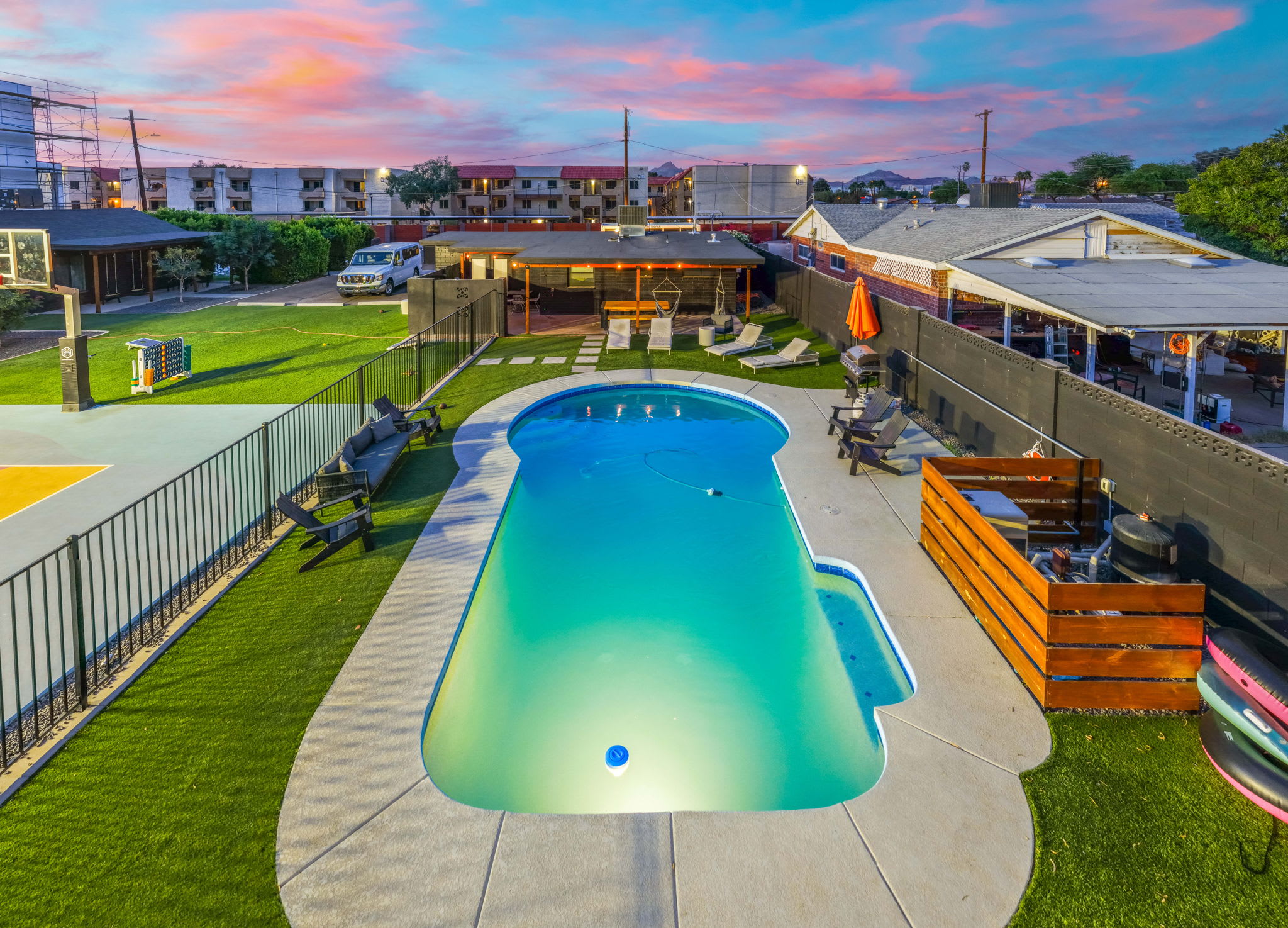 Shared fun Pool, Theater & Pickleball | DT Phoenix — Phoenix, AZ — vacation rental