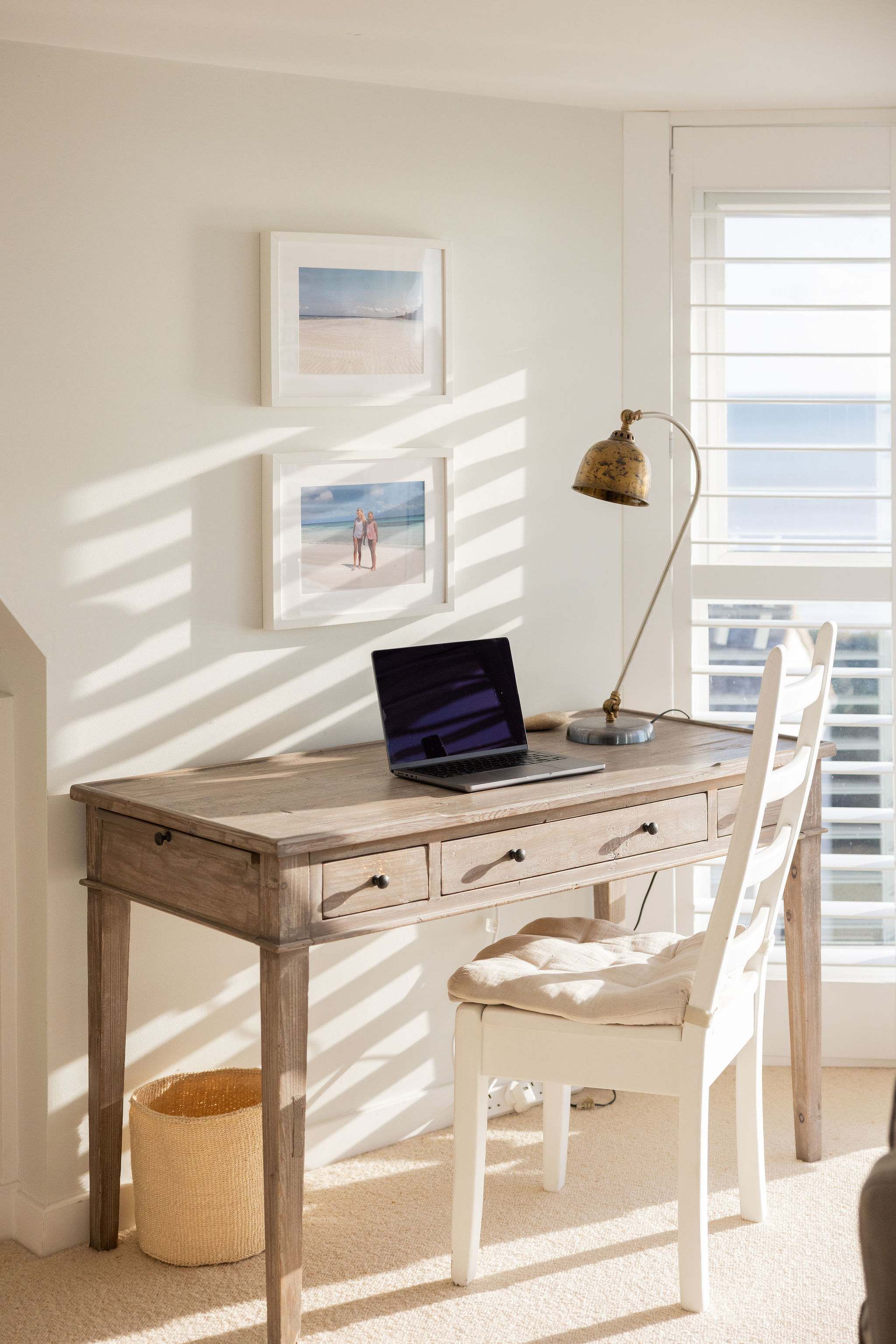 Dedicated workspace for remote work.