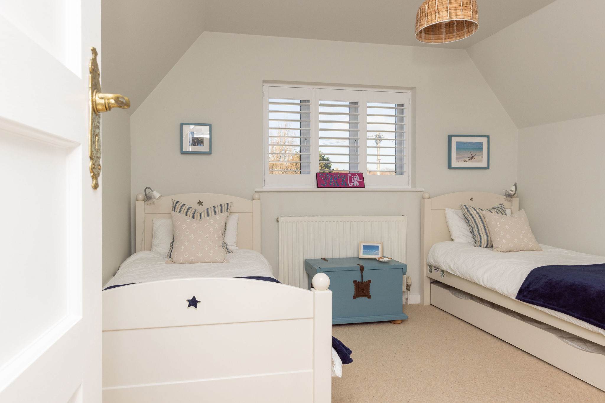 Another twin bedroom perfect for sharing.