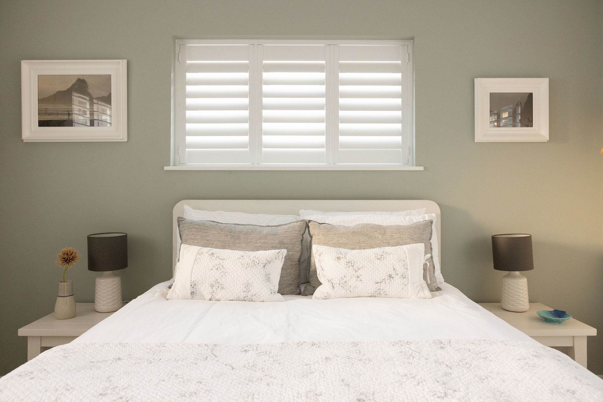 Peaceful bedroom for a restful night.