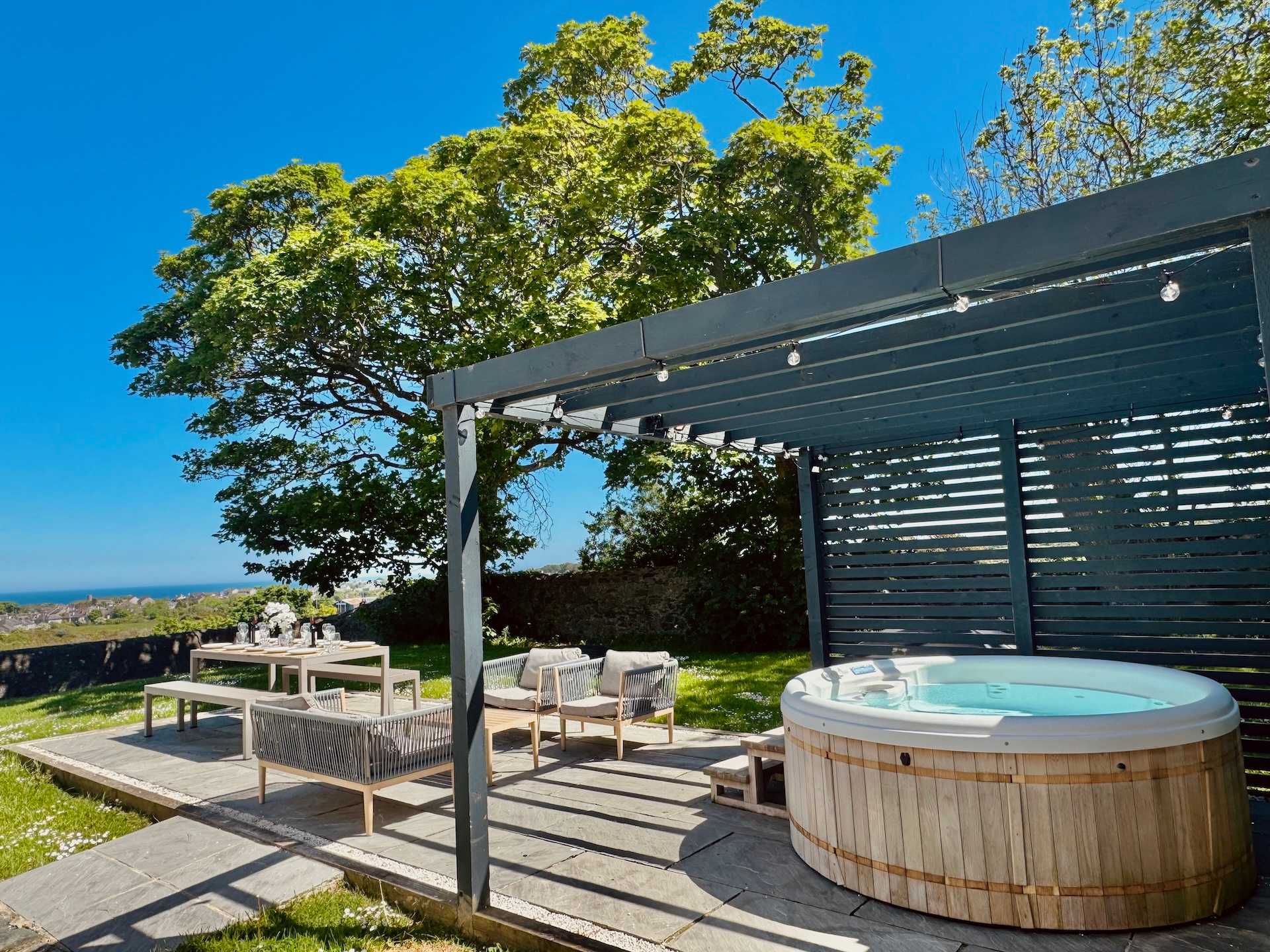 Luxury coastal retreat with sea views