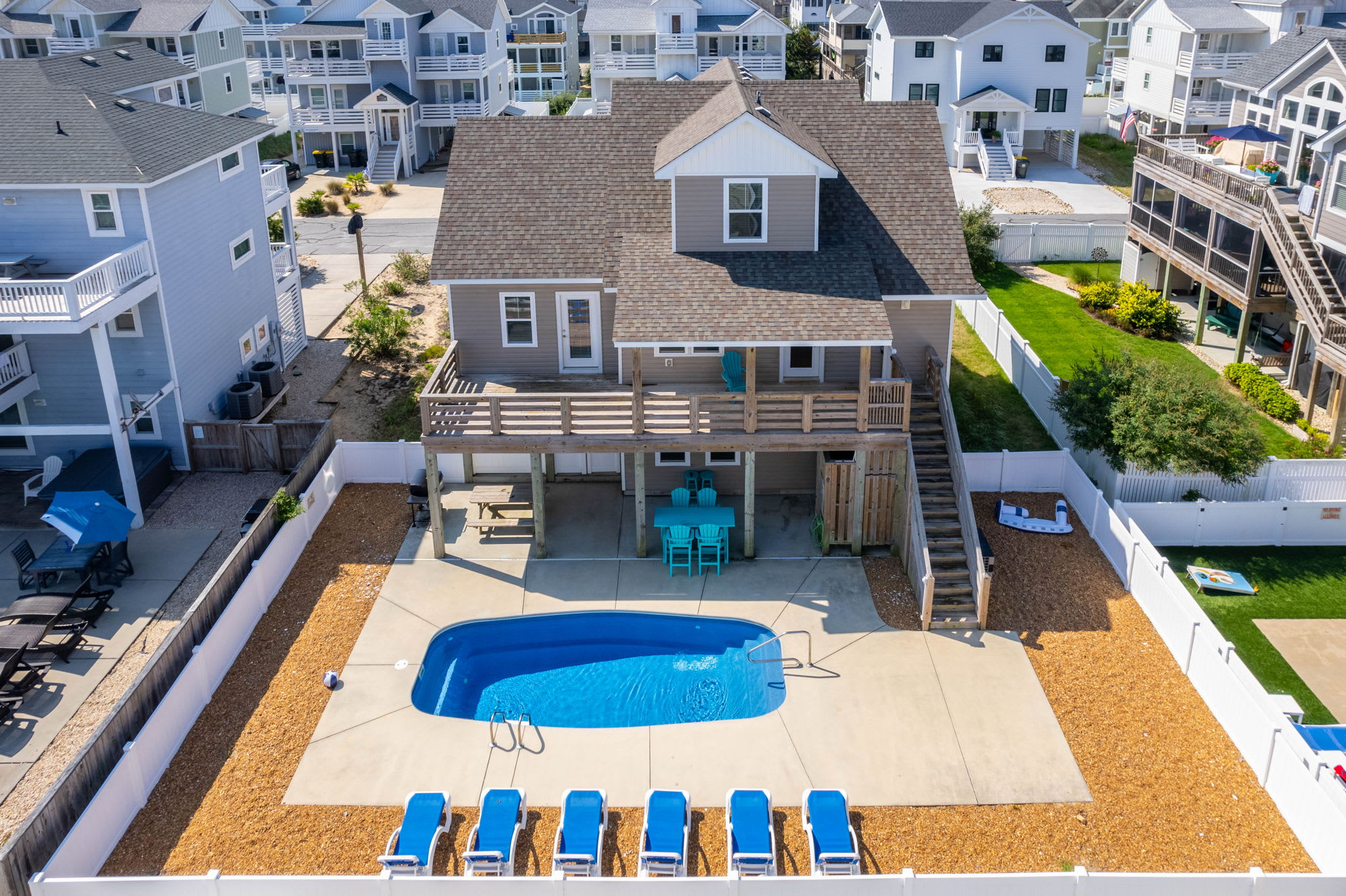 3min Walk to Beach with Heated Pool in Ocean Sands — Corolla, NC — vacation rental