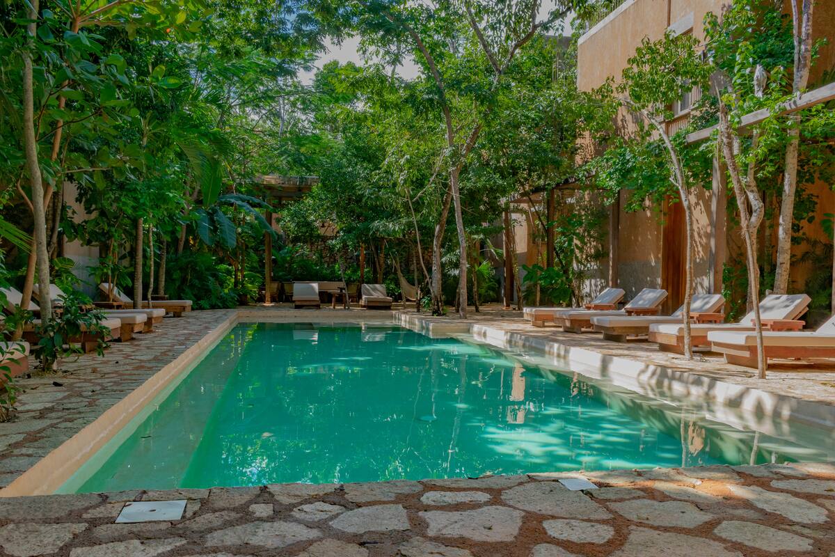 Common pool area for the Kokoon complex