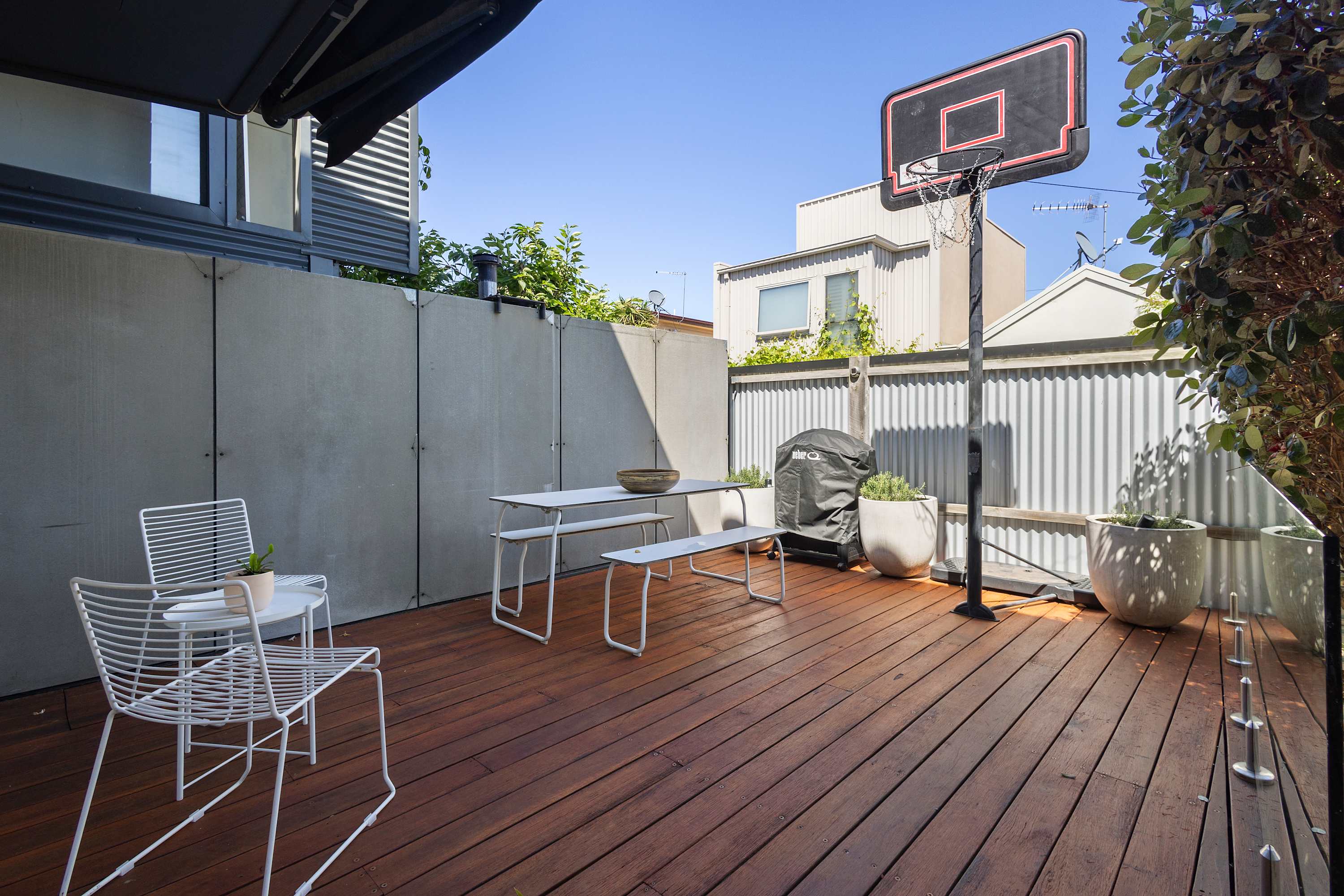 BBQ and Basketball Hoop (BYO Basketball)