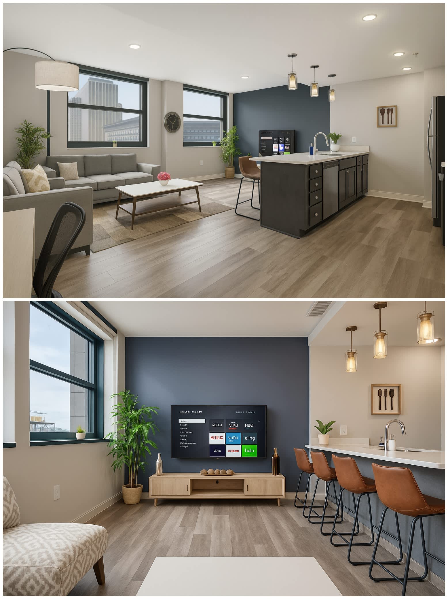 Luxe 1B in Heart of Downtown • Pool & Spa • Gym — Cleveland, OH — vacation rental