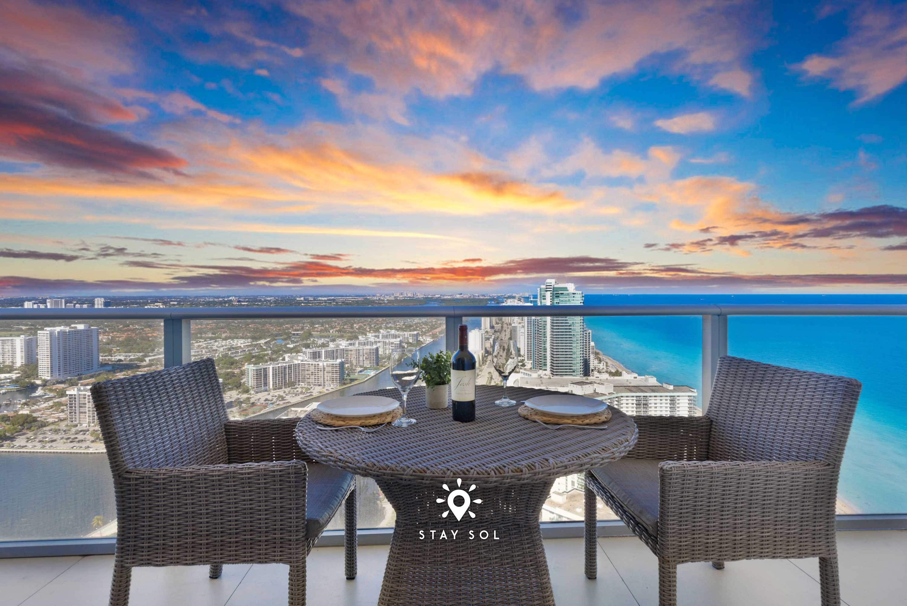Stunning 1BR Apt With Ocean View Balcony — Hollywood, FL — vacation rental