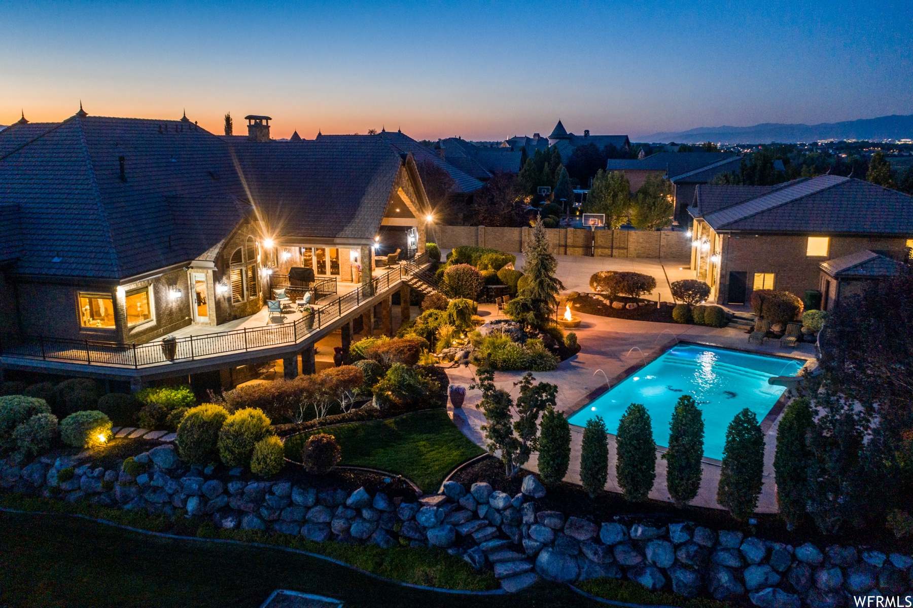 Featured Property Wasatch Luxury Estate with Indoor Pickleball Theatre and Hot Tub