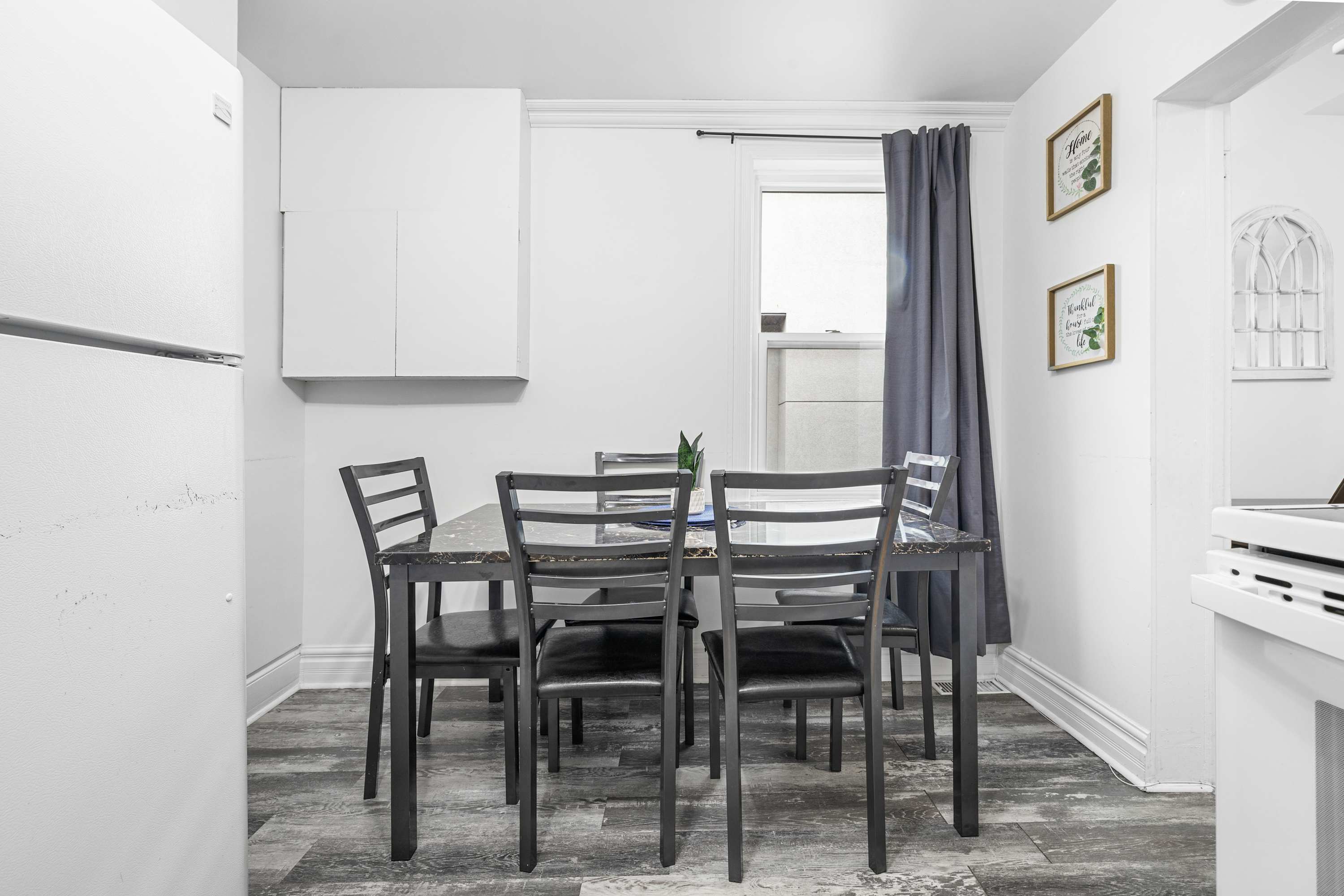 Dining area perfect for shared family meals.