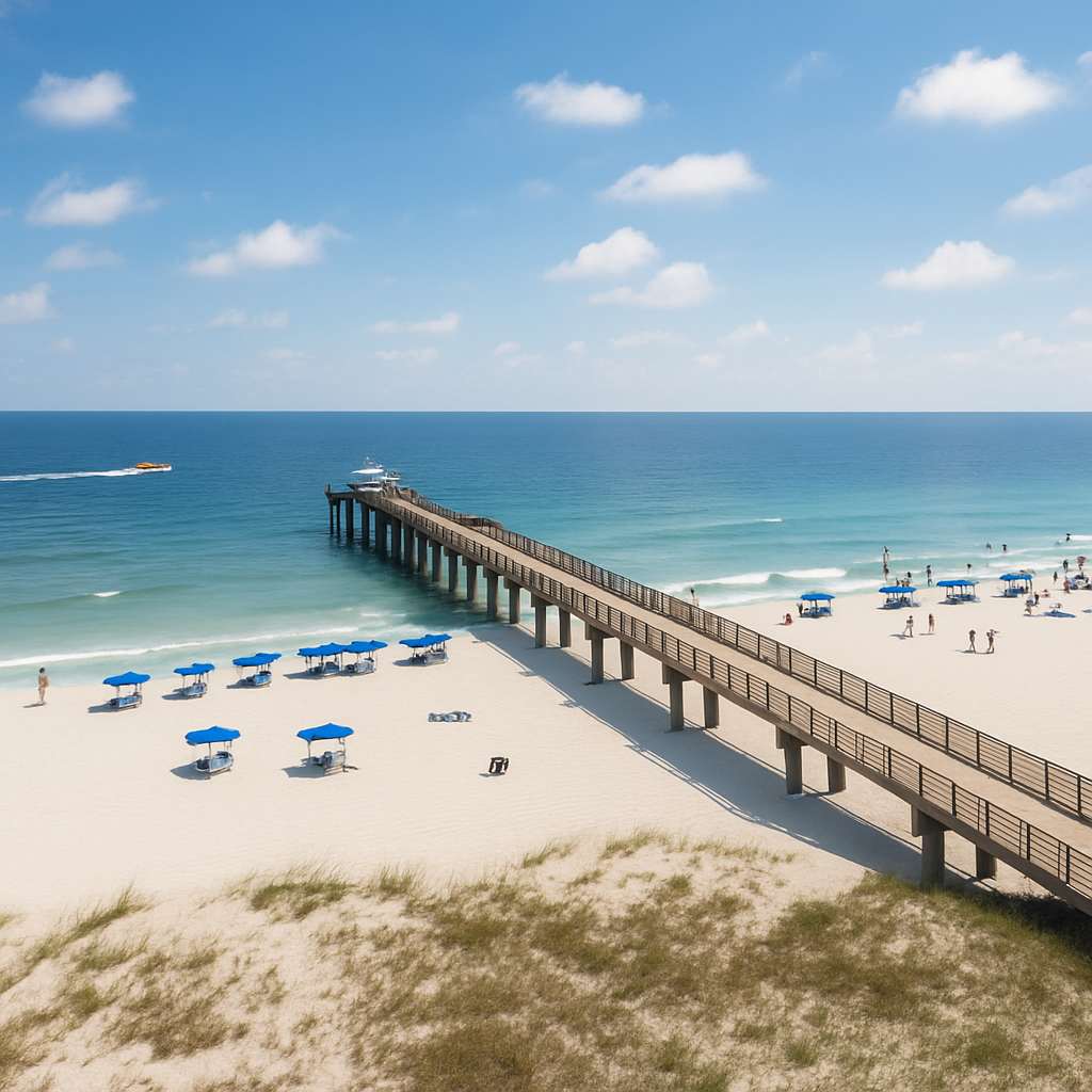 Four Seasons 803W -Exclusive Private Pier & Stunning West-Corner Gulf Views — Orange Beach, AL — vacation rental