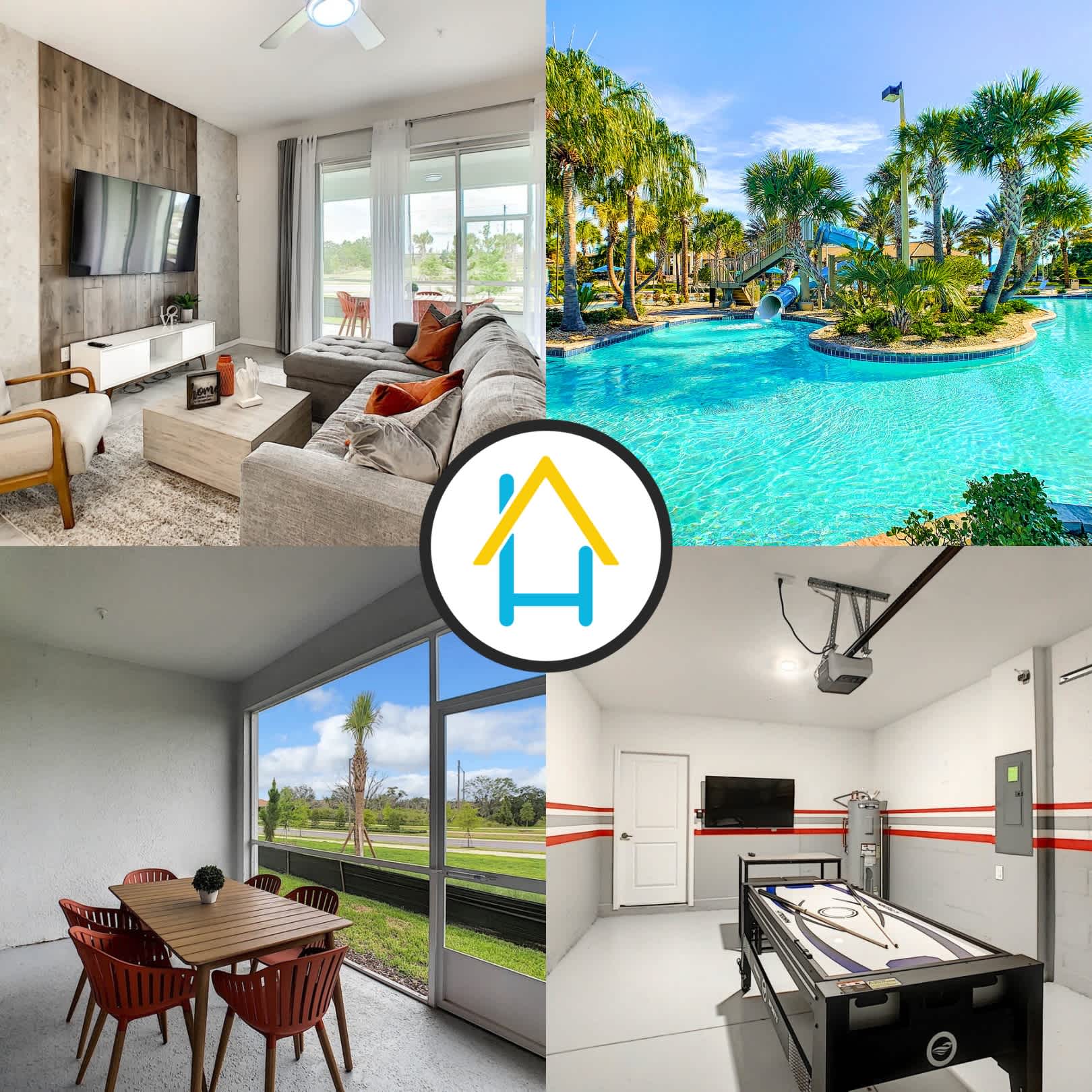 Cute GameRoom/ Waterpark/ Clubhouses — Reunion, FL — vacation rental