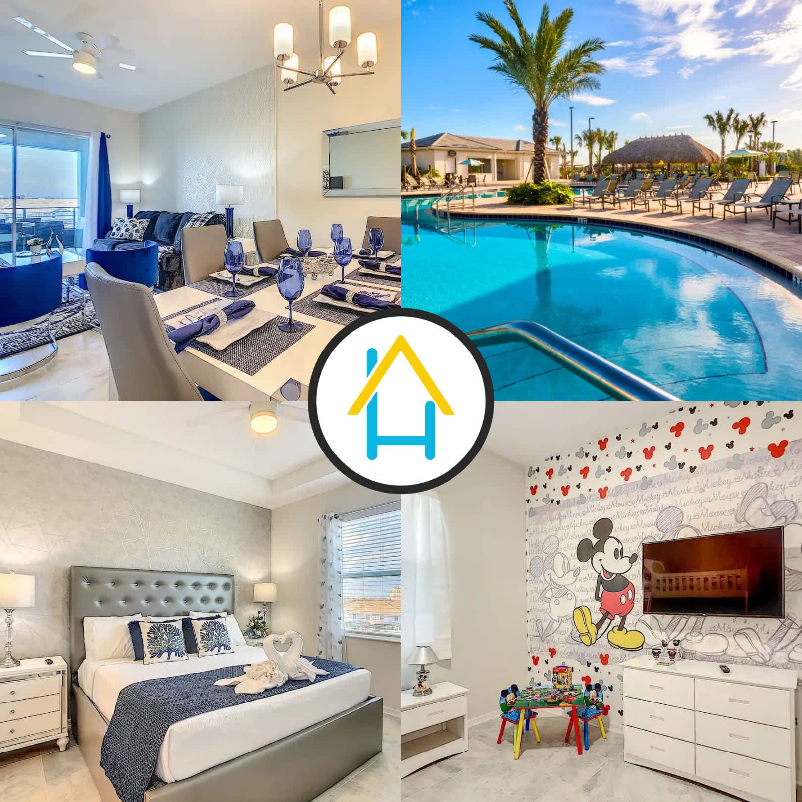 Charming Themed Stay/Lakeview/2 Clubhouses Access — Kissimmee, FL — vacation rental