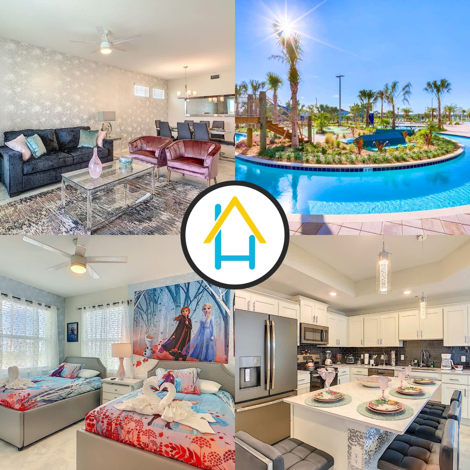 Elegant Themed Hideaway/ Waterpark & Clubhouse — Kissimmee, FL — vacation rental