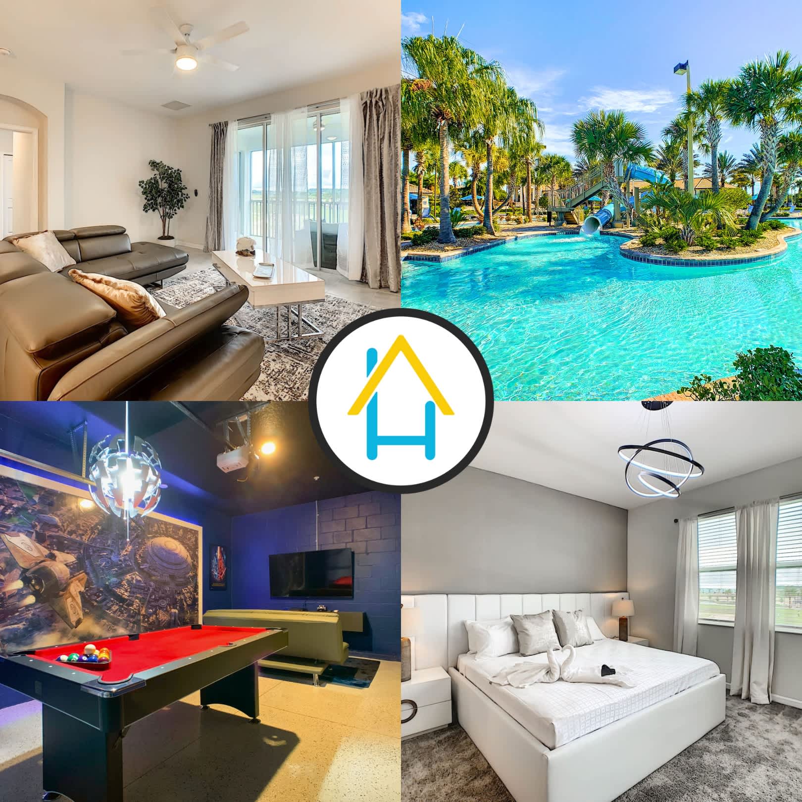 Elegant Escape/ Gameroom & Themed Room — Four Corners, FL — vacation rental