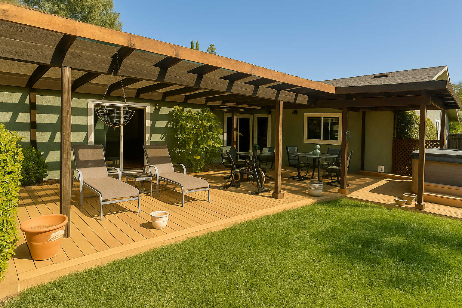 Mid-Century Escape. Hot Tub. Lush Garden. A/C. Bar - Photo 2