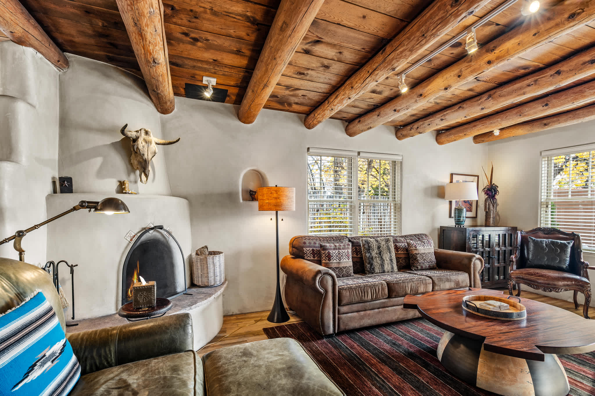Hot Tub, Kiva Fireplace, Koi Pond, Walk Everywhere — Santa Fe, NM — vacation rental