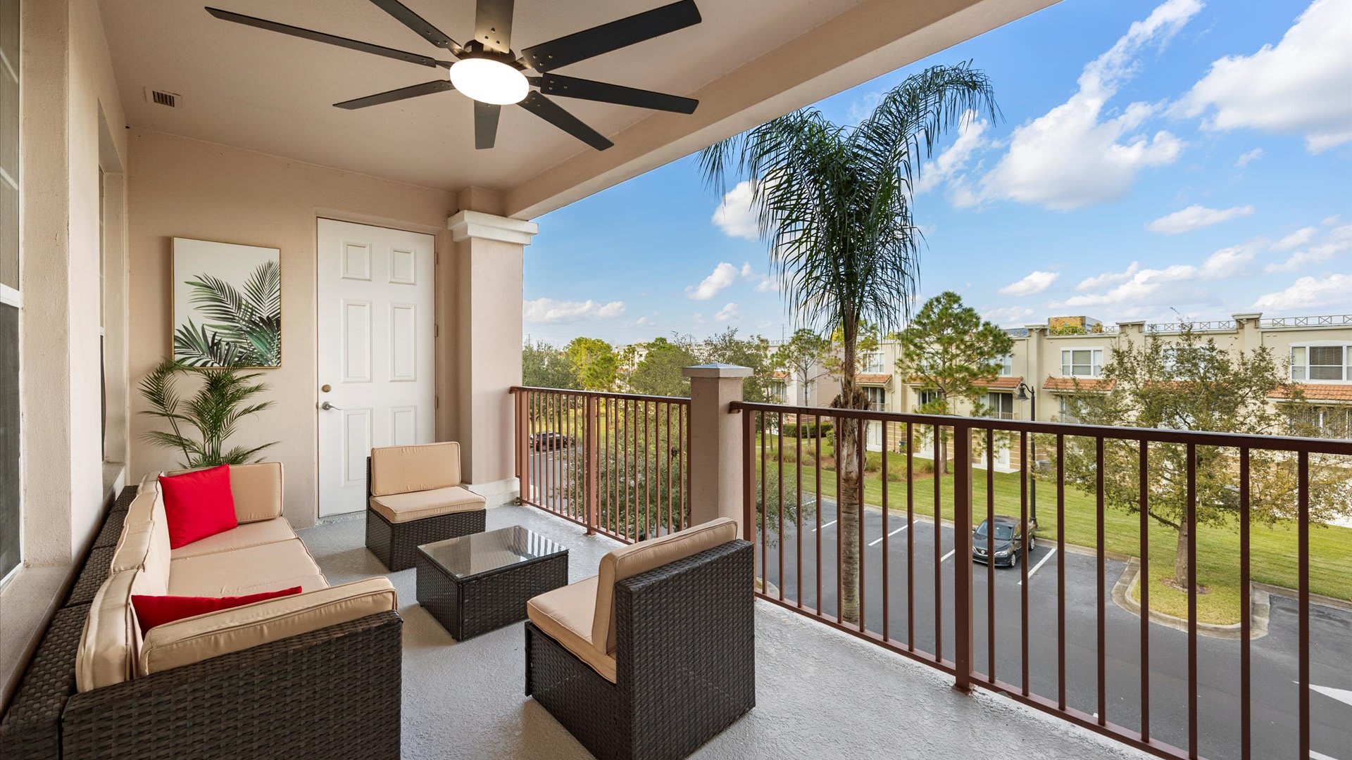 Covered Upper Deck Patio – A shaded spot perfect for fresh air, reading, or unwinding between adventures.