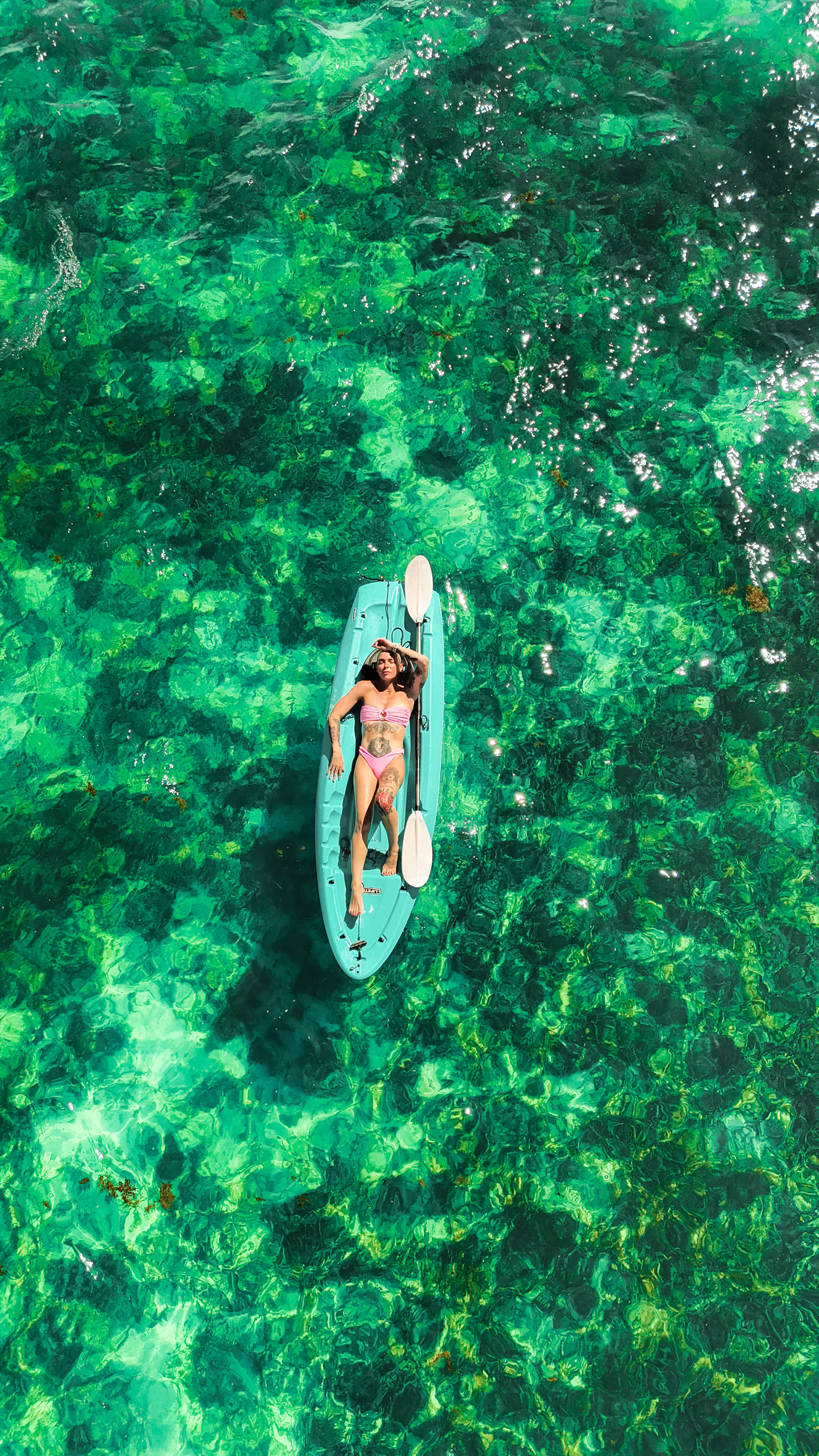 Enjoy our kayaks and soak up the sun, or paddle out for a peaceful ride on the waves.