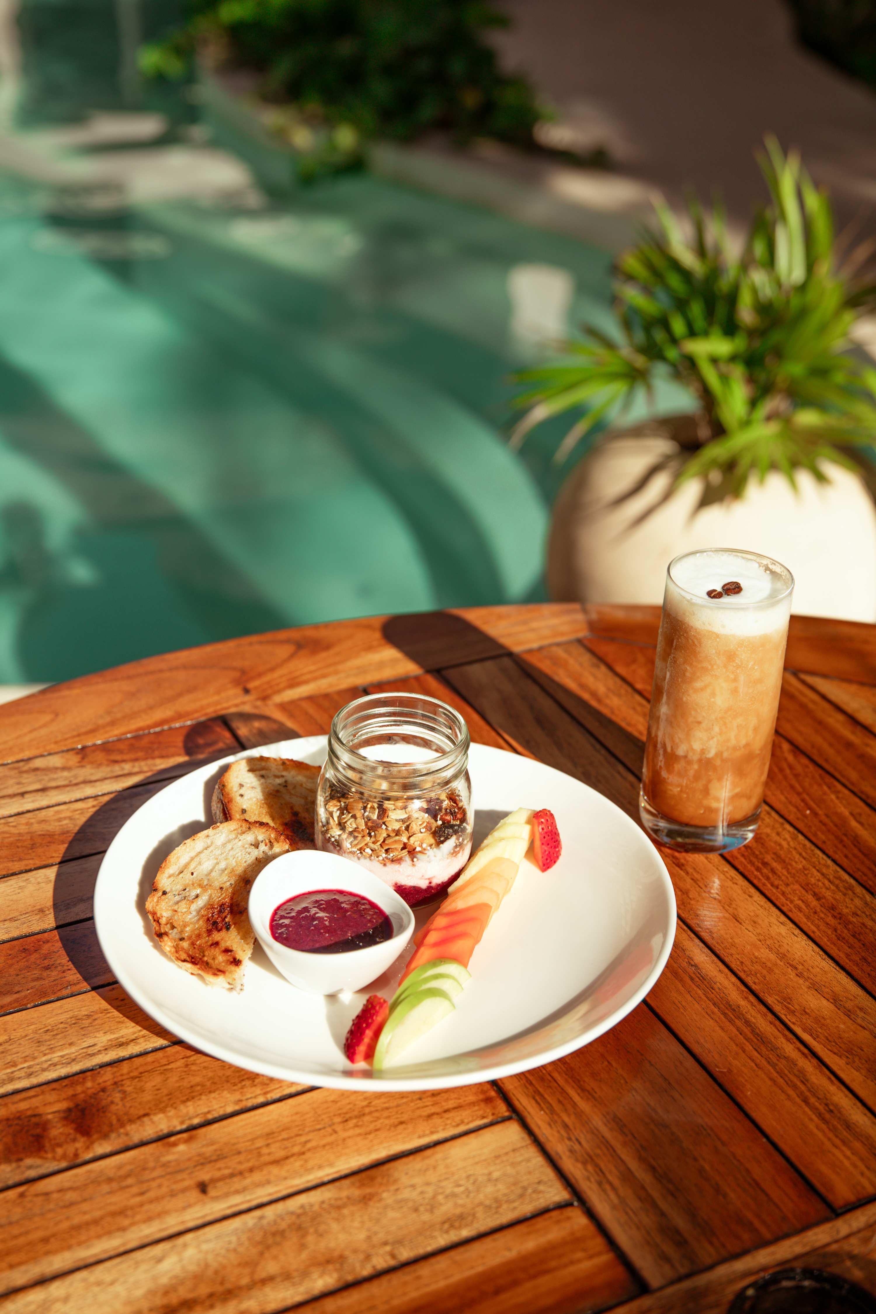 Continental breakfast included