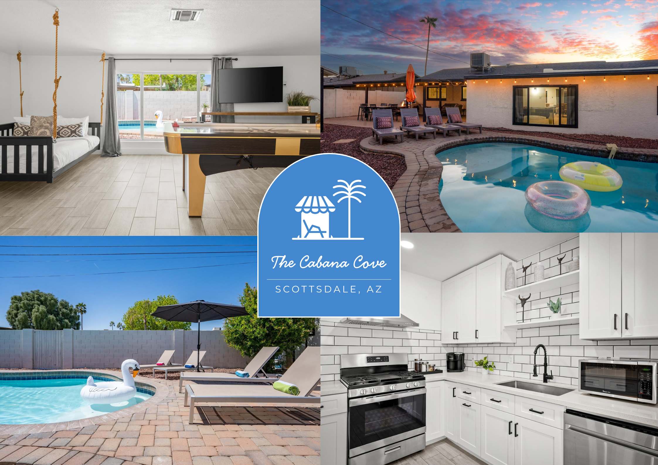 The Cabana Cove: Cabana Bar, Pool & Game Room! — Scottsdale, AZ — vacation rental