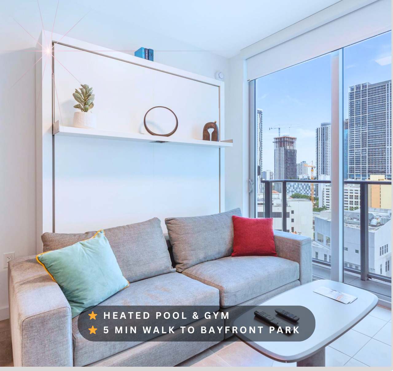 City Calm | Gym, Pool, & City Easy Access