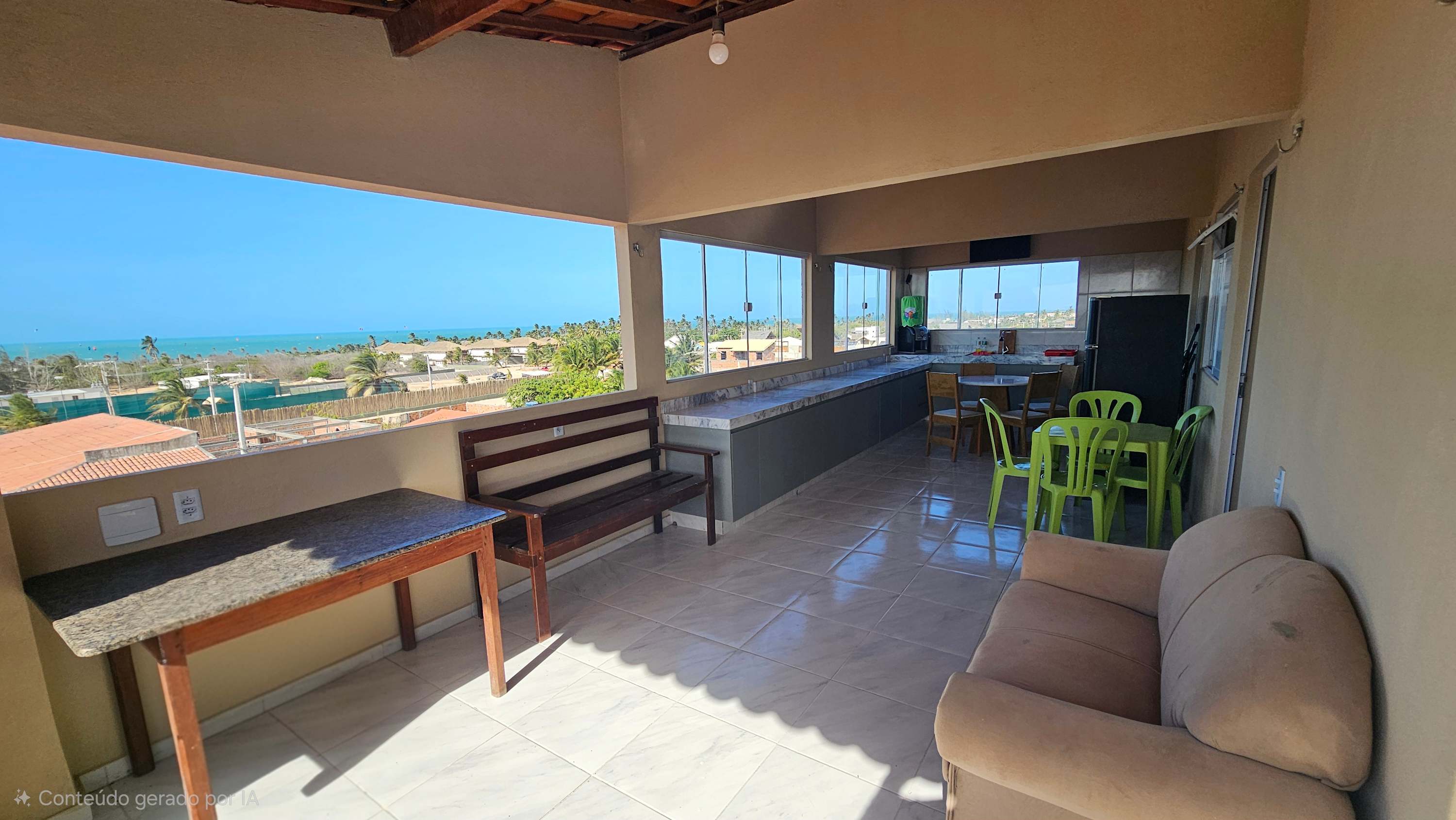 Penthouse by the Beach Near Rancho do Peixe & Jeri