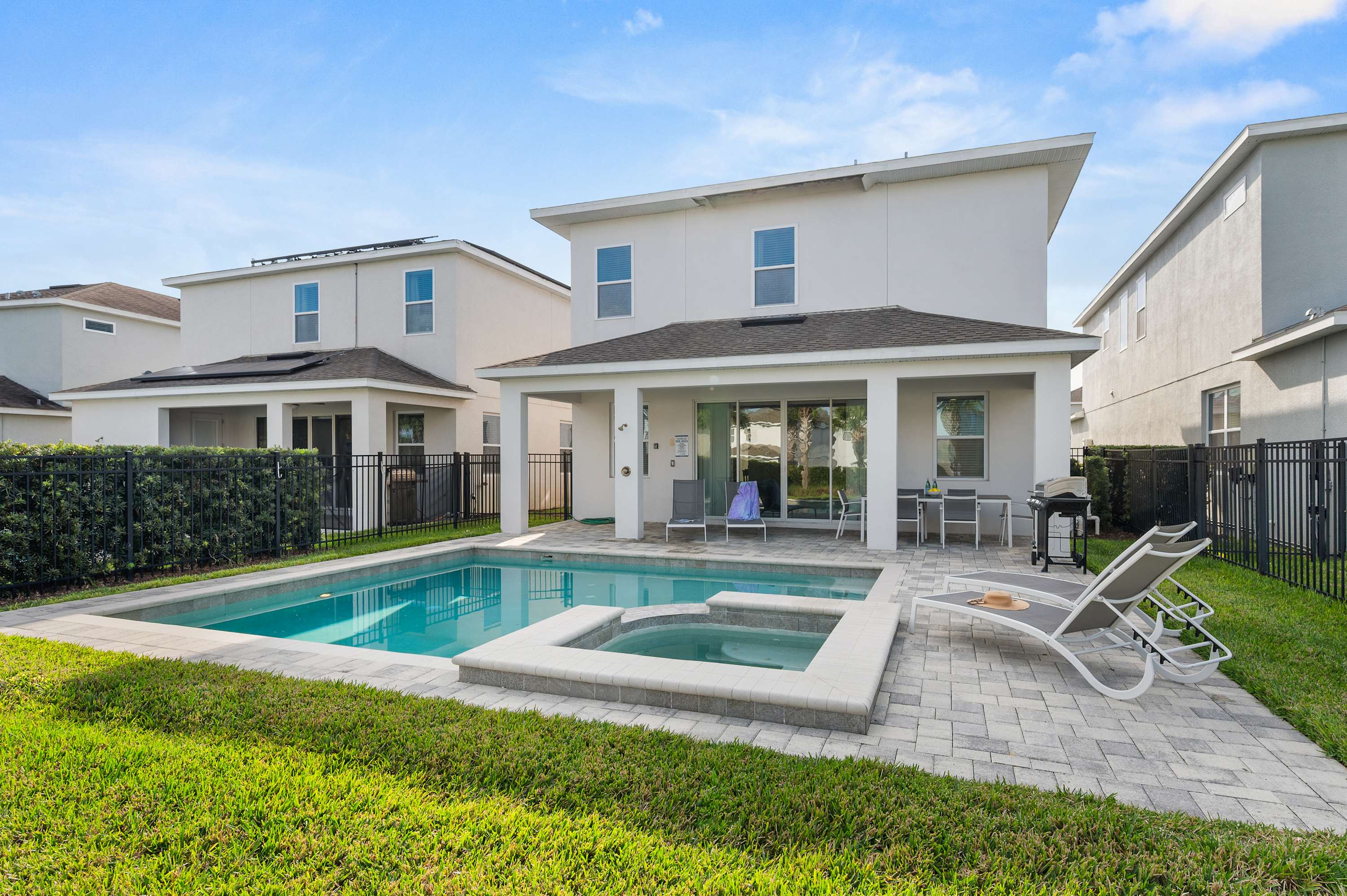 Spacious retreat w/ pool & patio