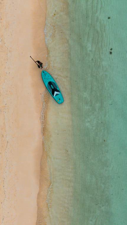 Enjoy our kayaks and soak up the sun, or paddle out for a peaceful ride on the waves.