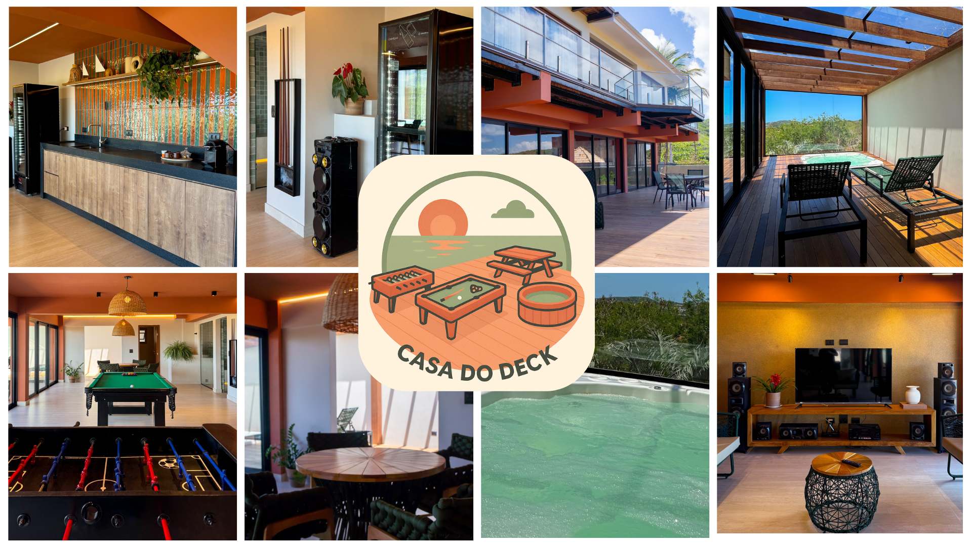 CASA DO DECK - Sauna, HotTub, Deck, Sinuca e Vista — Armação dos Búzios, Rio de Janeiro — vacation rental