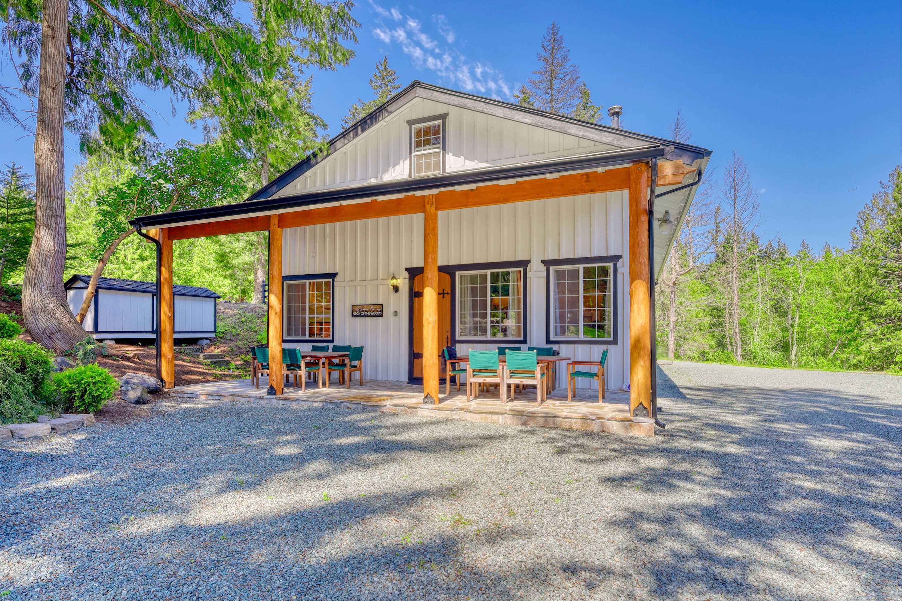 Rustic Cabin With Trails And Orchard - Cozy Spacious Retreat - Anacortes, WA