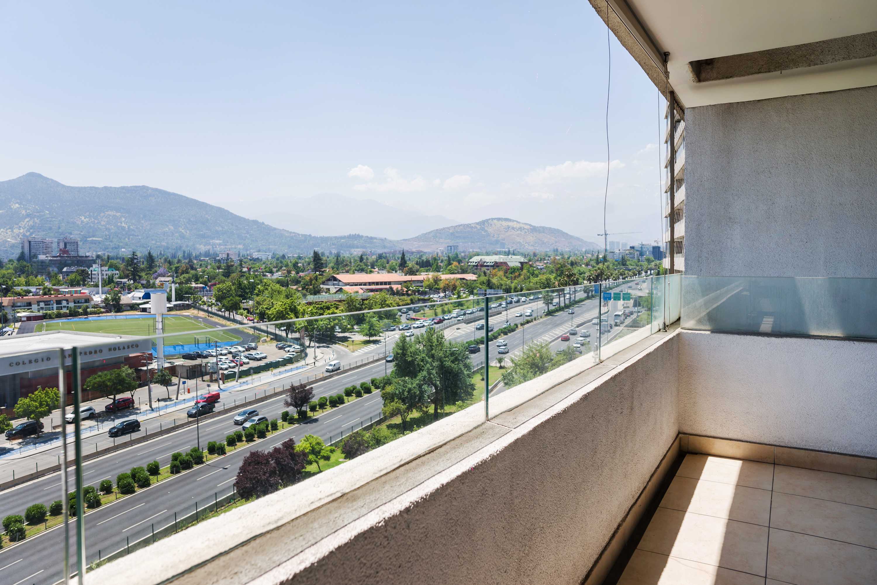 Enjoy breathtaking city and mountain views from your private balcony, perfect for relaxing with a morning coffee or evening drink.