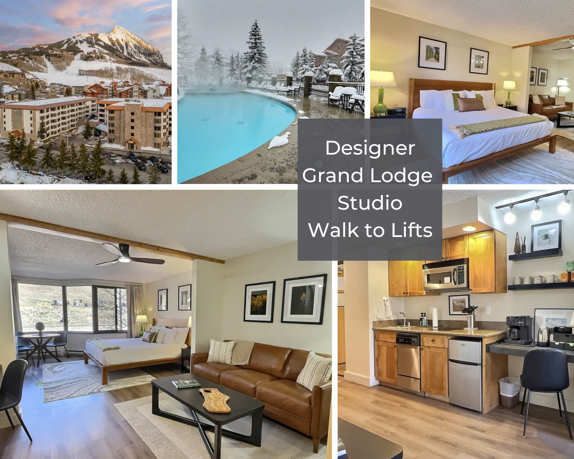 Beautifully Renovated! Studio near Resort,Pool,Hot Tub — Crested Butte, CO — vacation rental