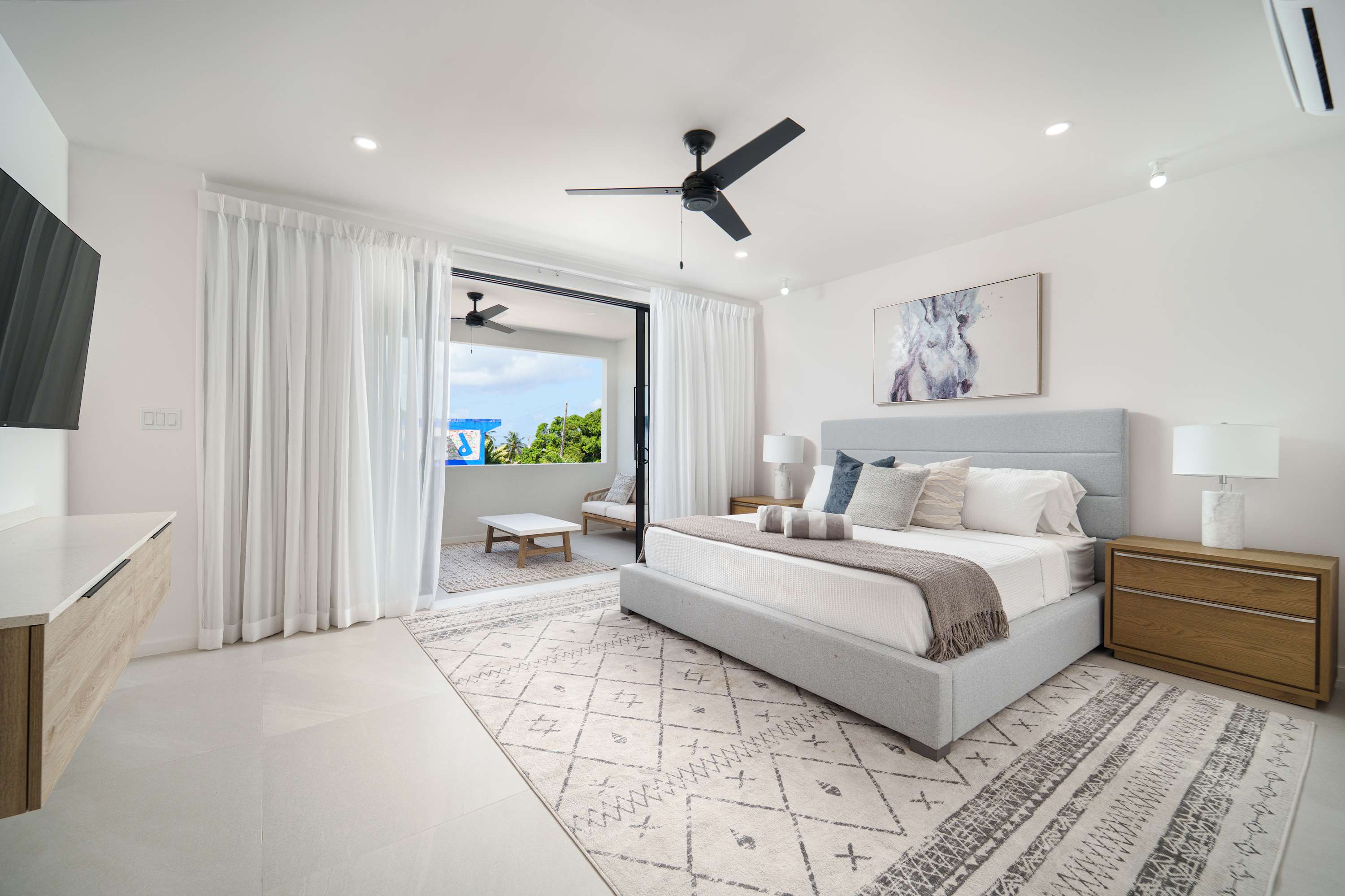 Master Bedroom - Luxury villa near Reeds Bay Beach Barbados