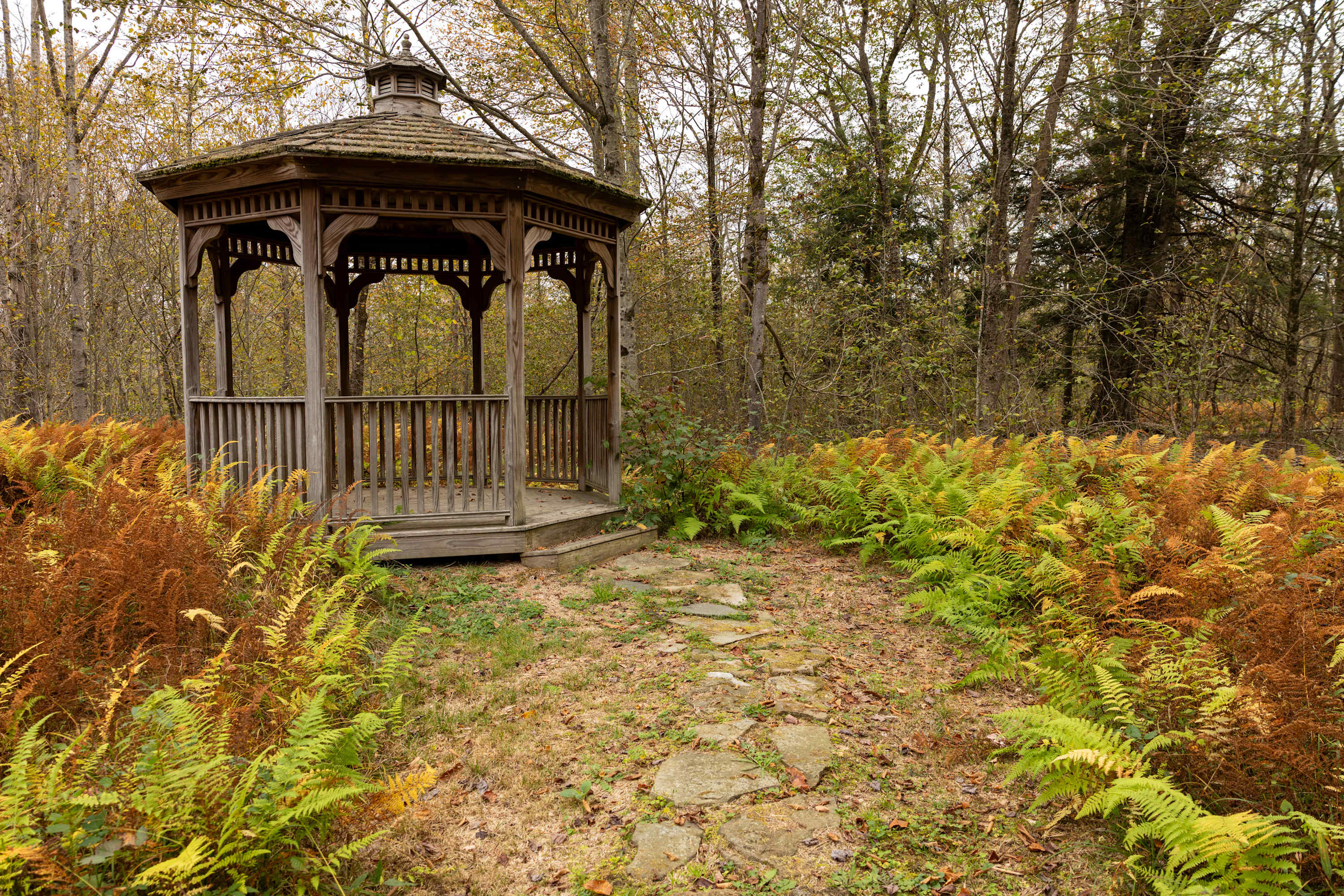 3BR Chalet: Deck, Fire Pit, Gazebo, Forest Views
