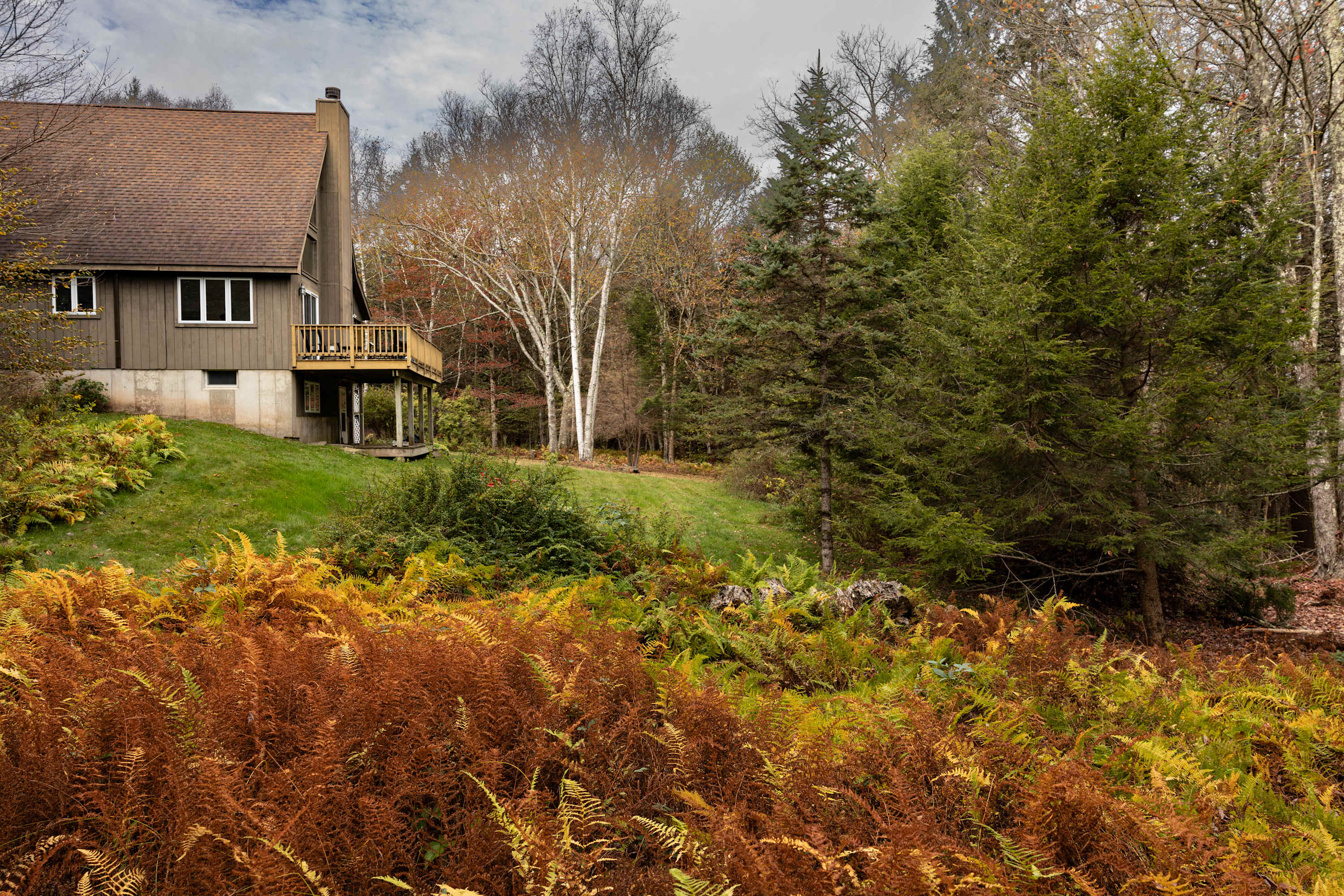 2BR Chalet: Deck, Fireplace, Loft, Forest Views
