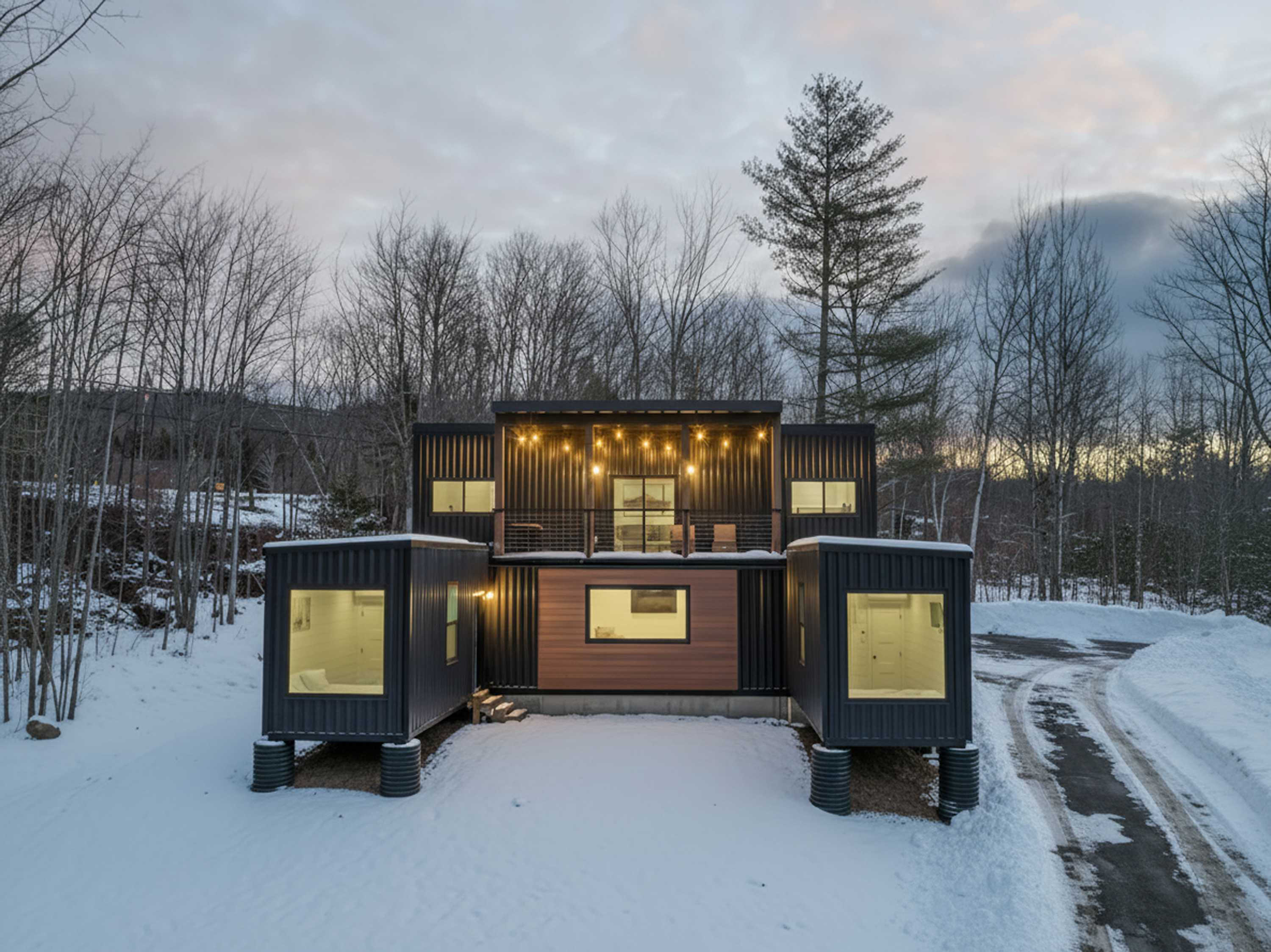Green Mountain Container Best Views Mount Snow | Photo 7