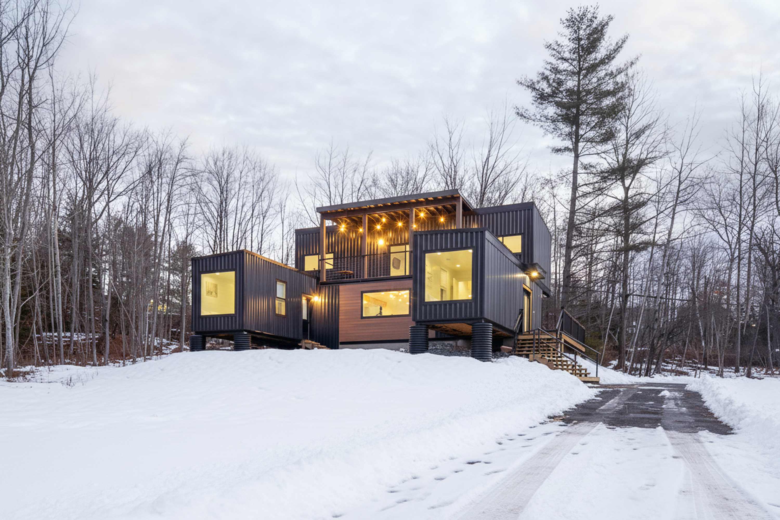 Featured Property Green Mountain Container Best Views Mount Snow