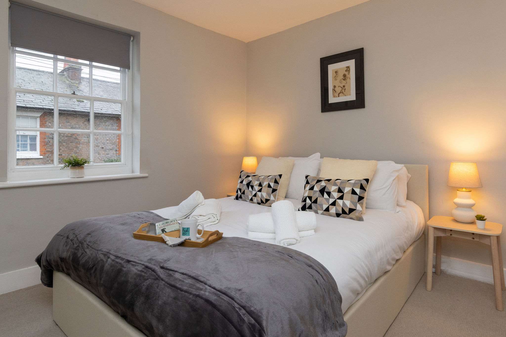 One of the two comfy King bedrooms!