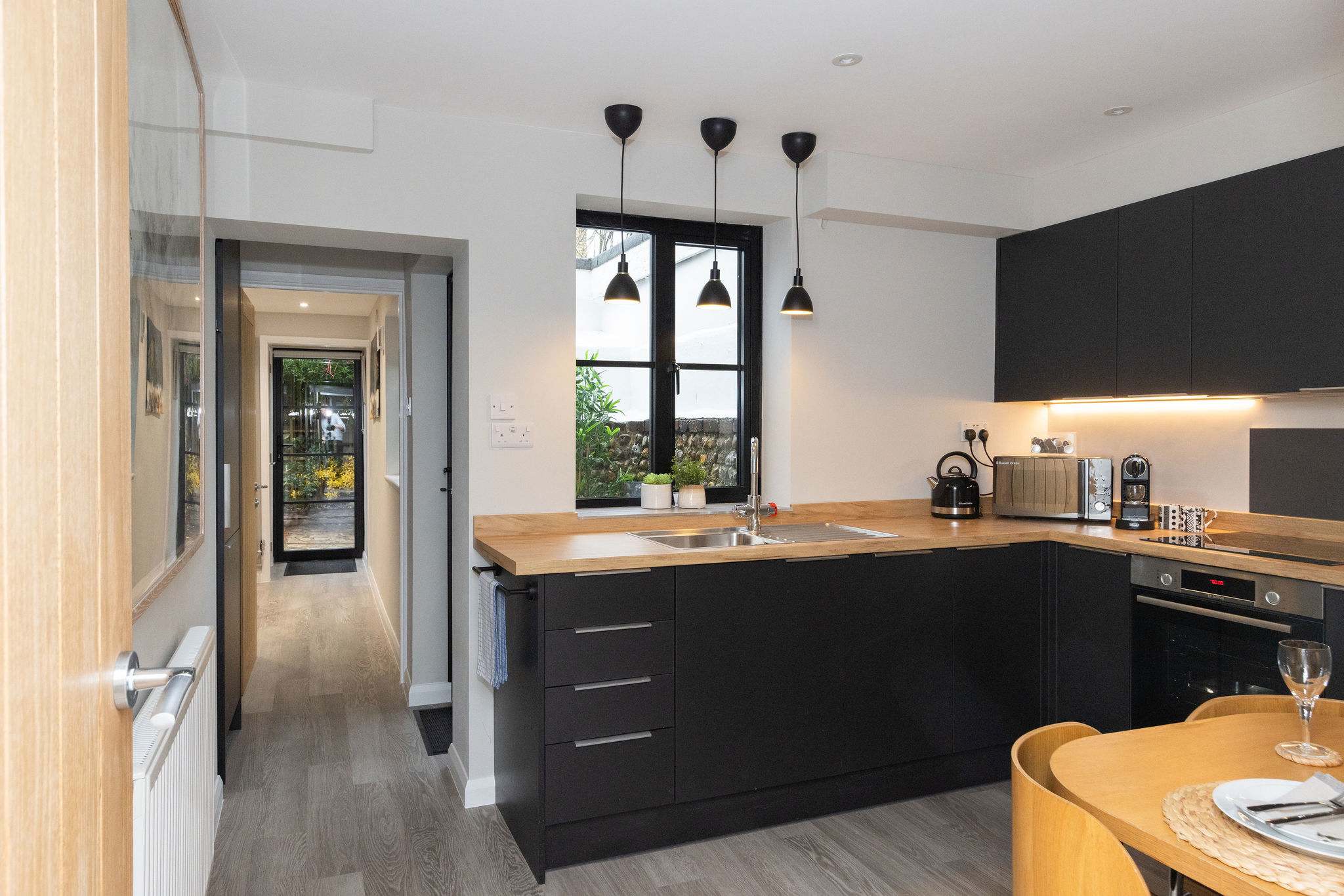 This stylish period home blends original character with contemporary interiors!