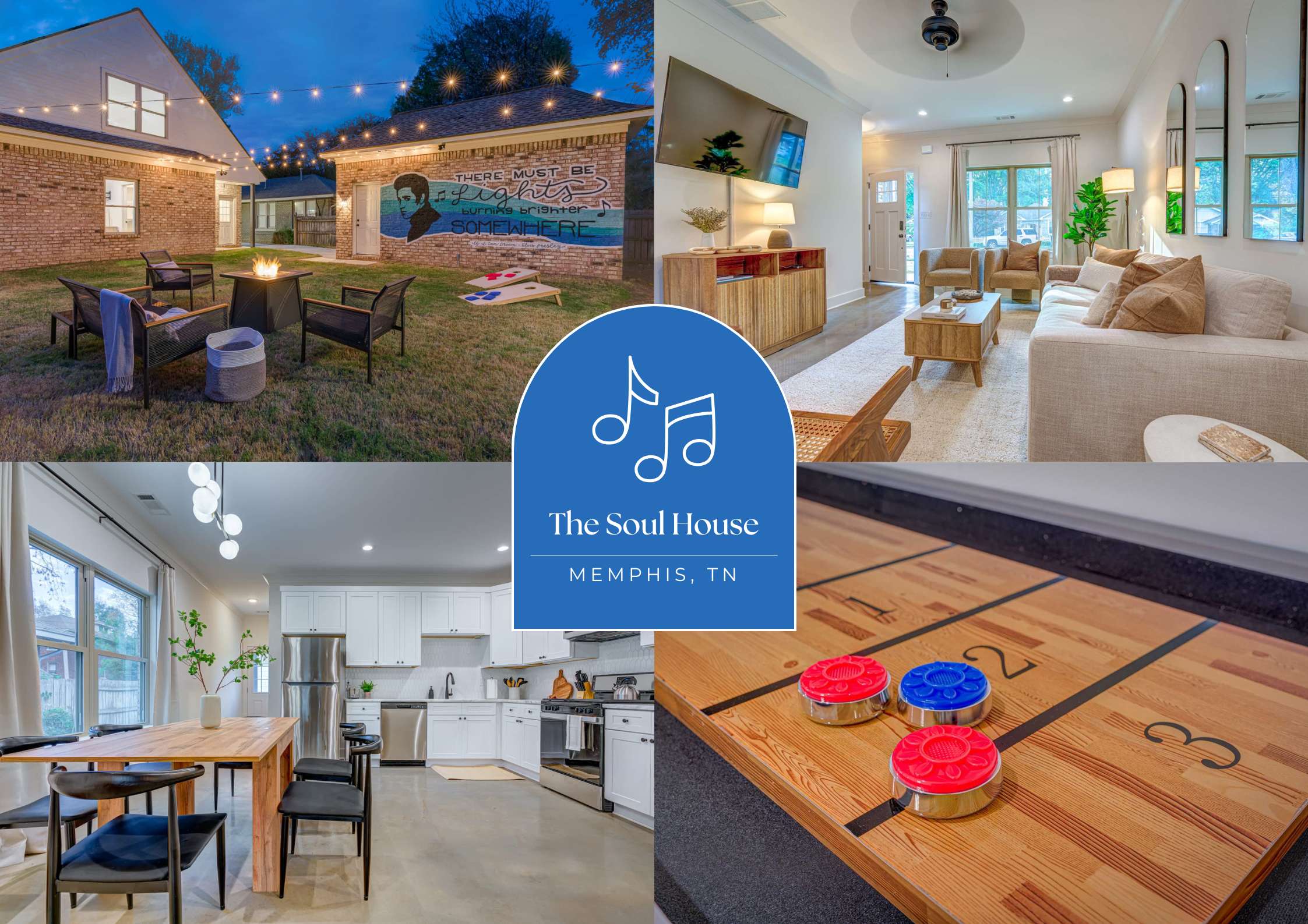 TOP Memphis BnB! The Soul House | Near Beale St — Memphis, TN — vacation rental