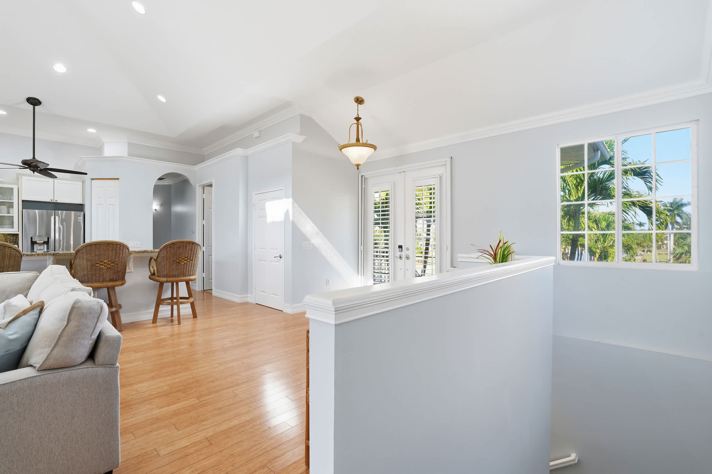 Floor 2 Stairs Down to Floor 1