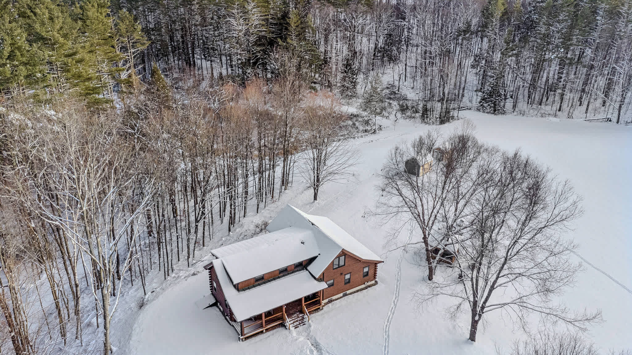 Blue & Sonny Hollow: Modern Cabin Firepit & Trails