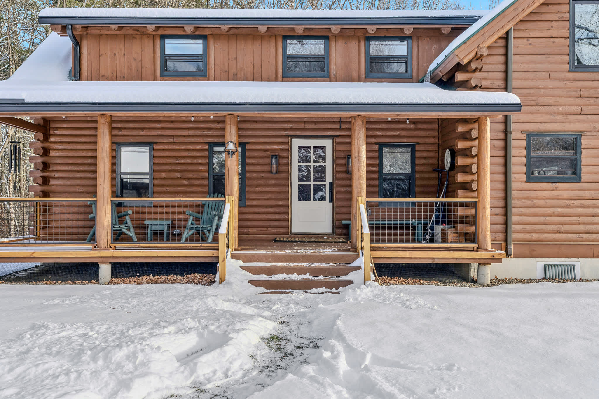 Blue & Sonny Hollow: Modern Cabin Firepit & Trails