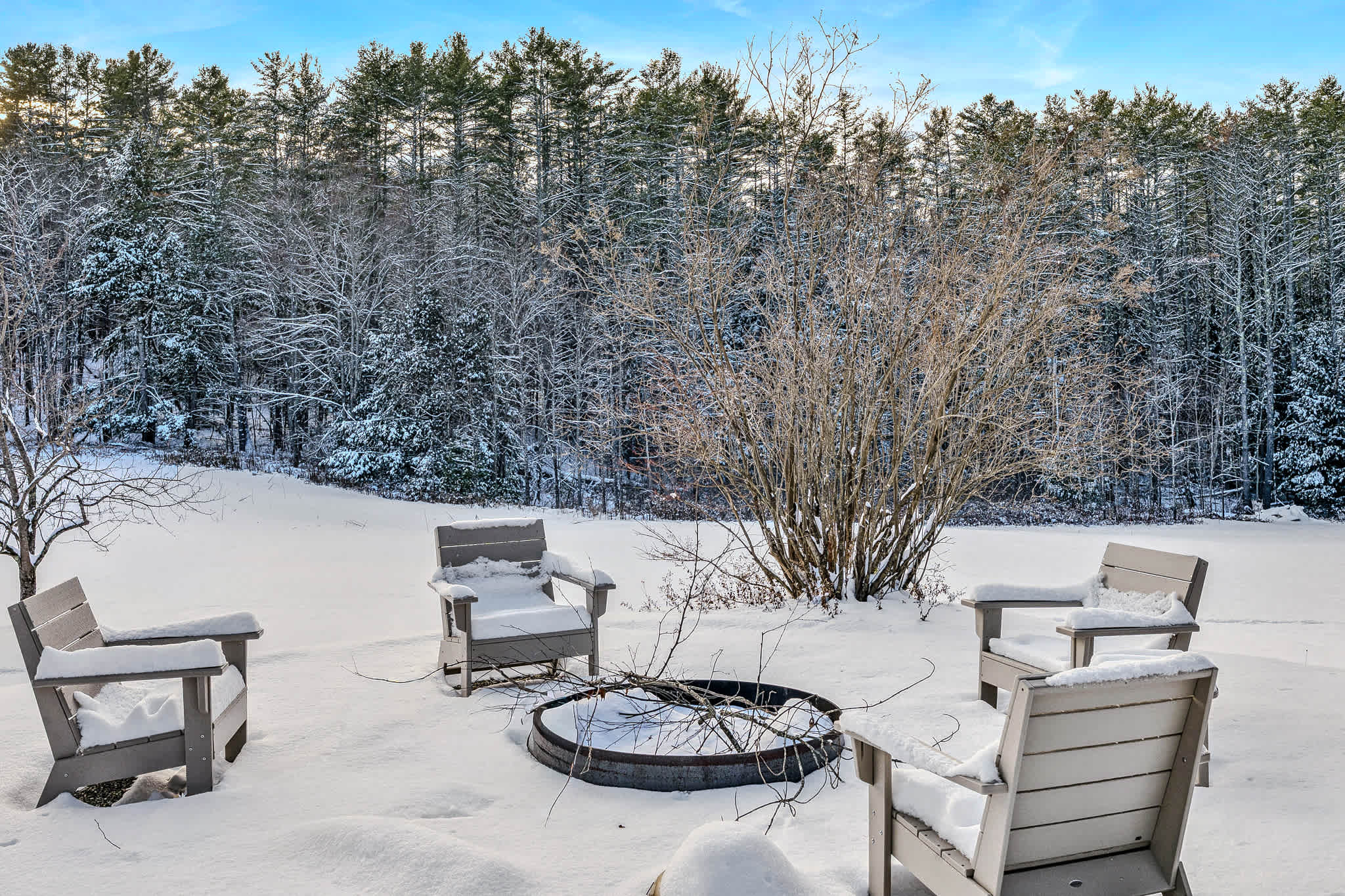 Blue & Sonny Hollow: Modern Cabin Firepit & Trails
