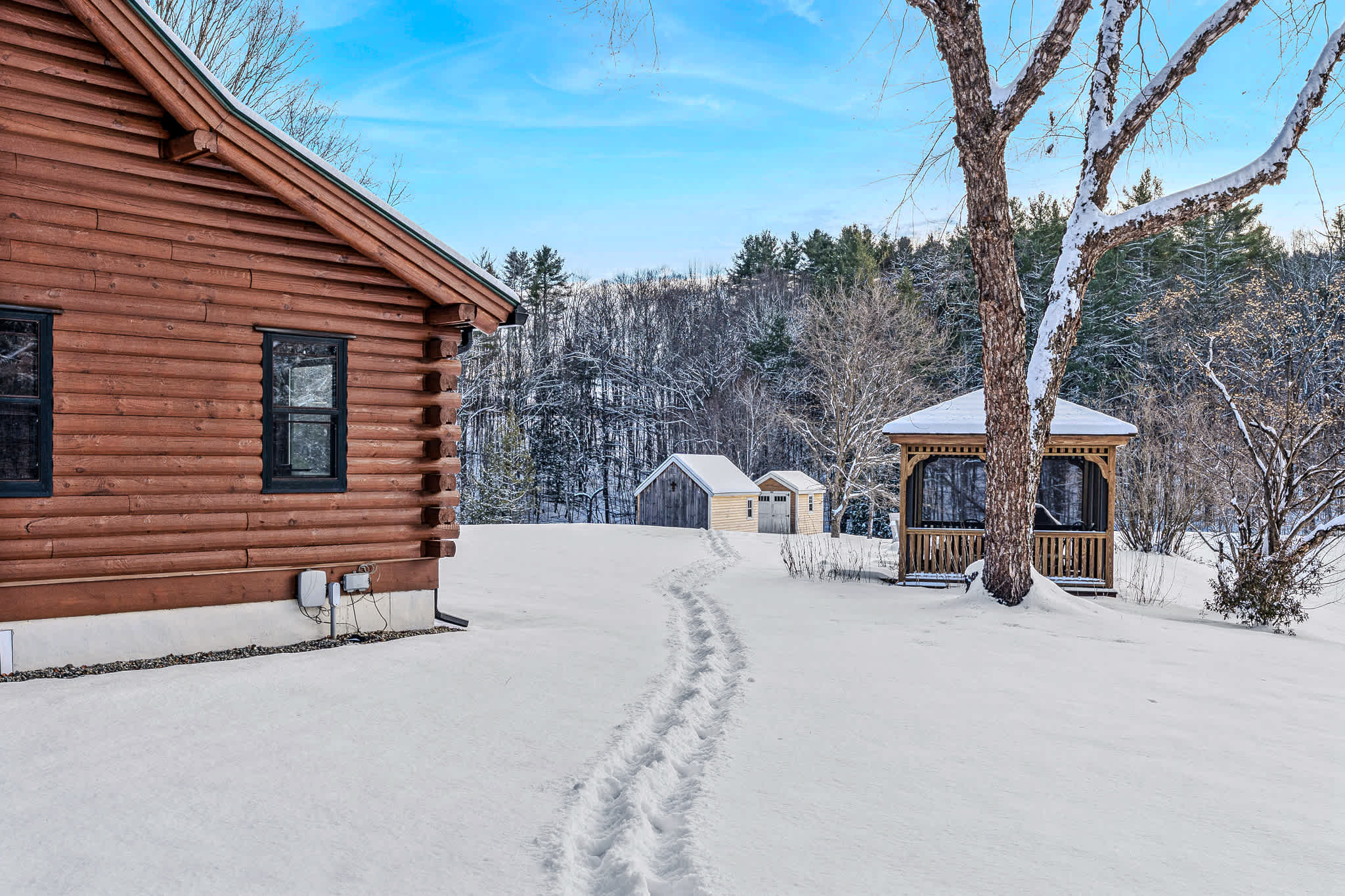Blue & Sonny Hollow: Modern Cabin Firepit & Trails