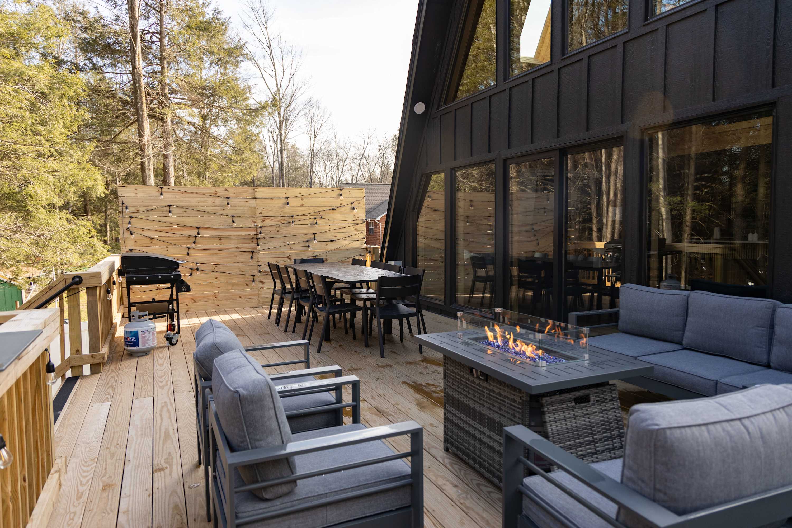 A-Frame Cabin | Hot Tub | Theater & Game Lounge