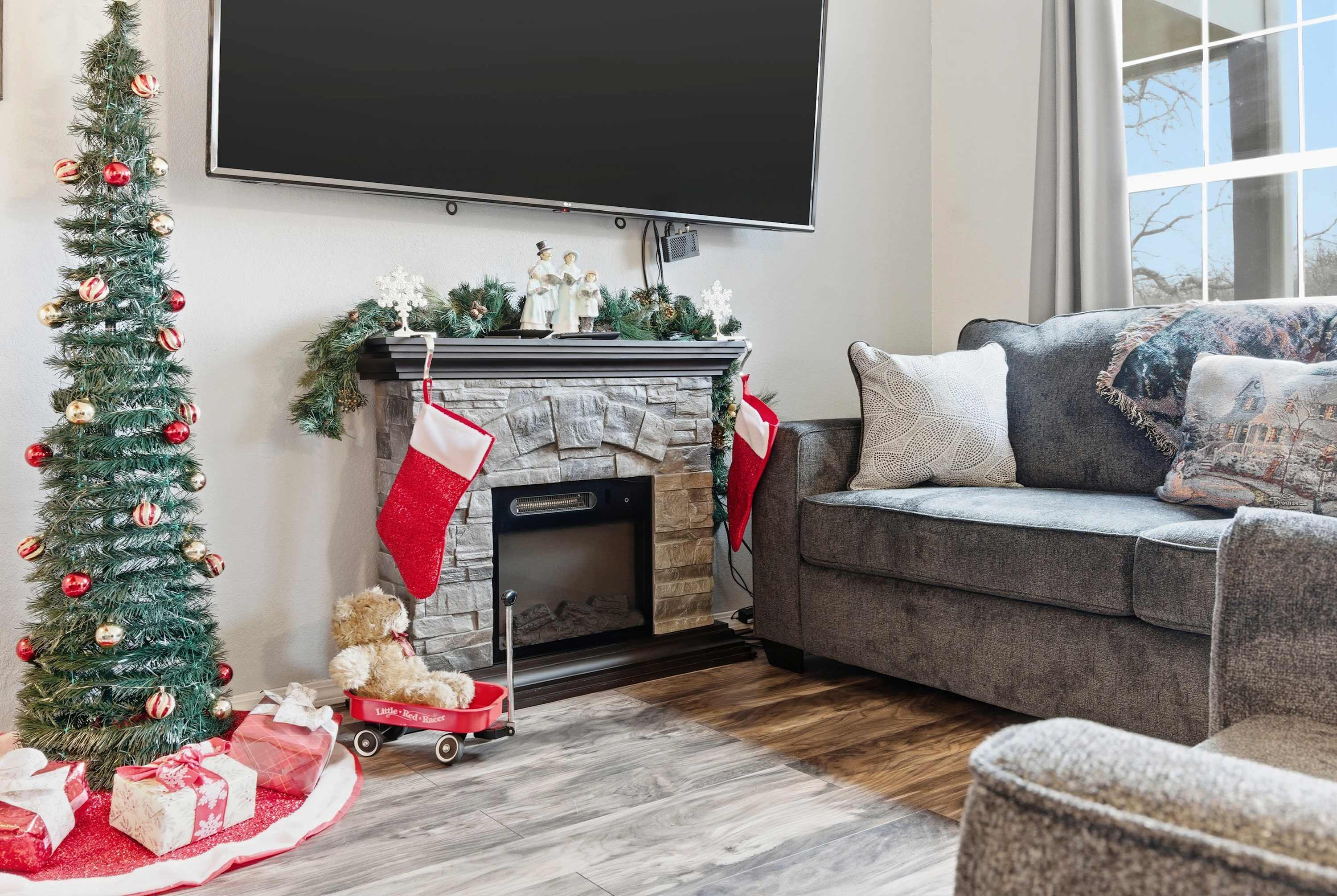 Decorated for Christmas