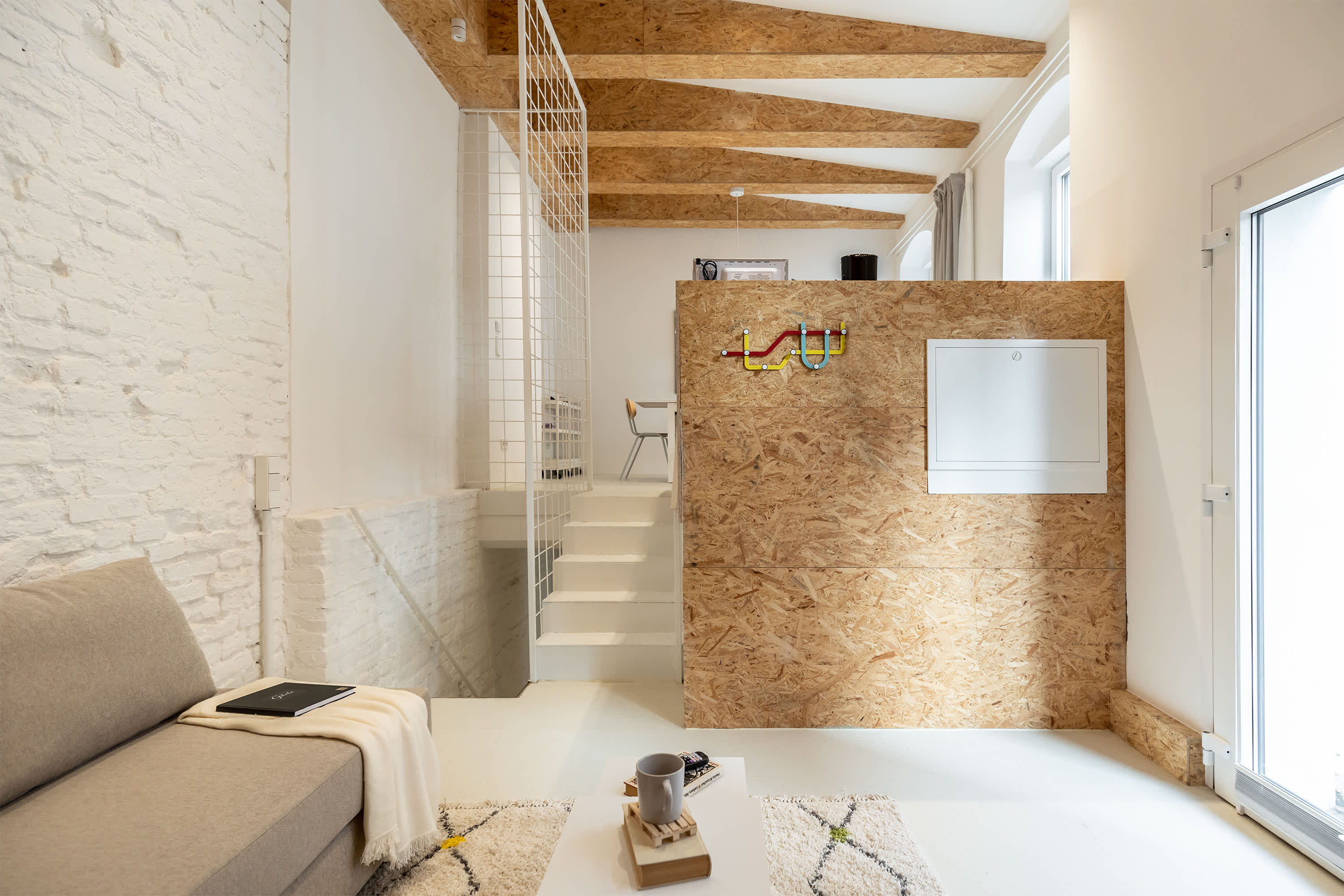 Scandinavian Loft Duplex (50sqm) near Antonplatz