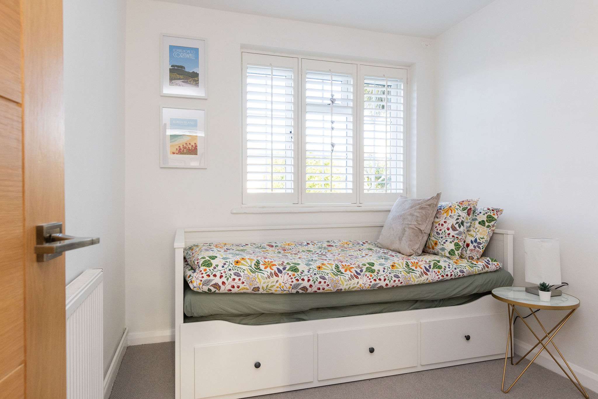 Bedroom 4 - Single or pull-out trundle to make double bed, located on the ground floor