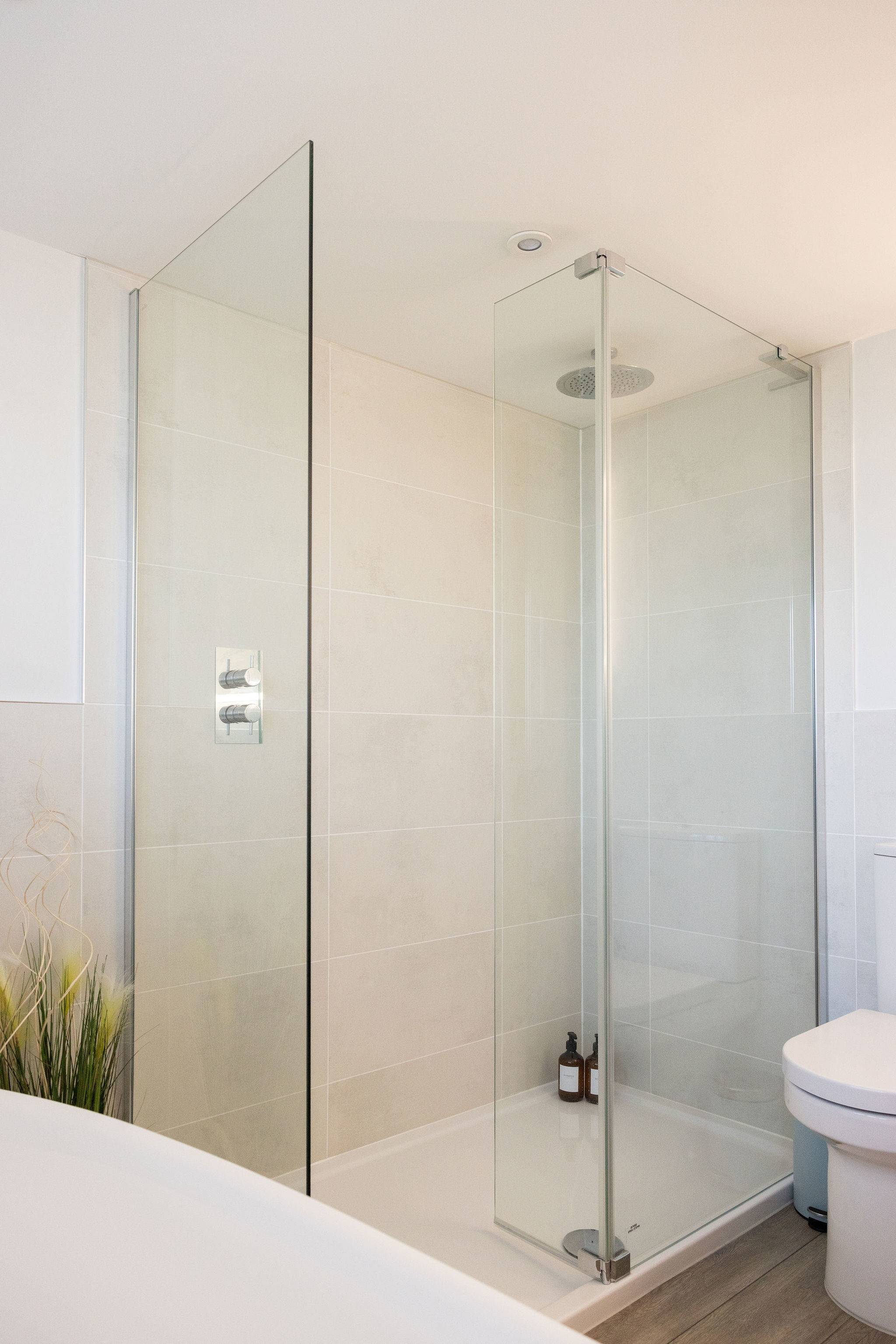 Step into this walk in shower